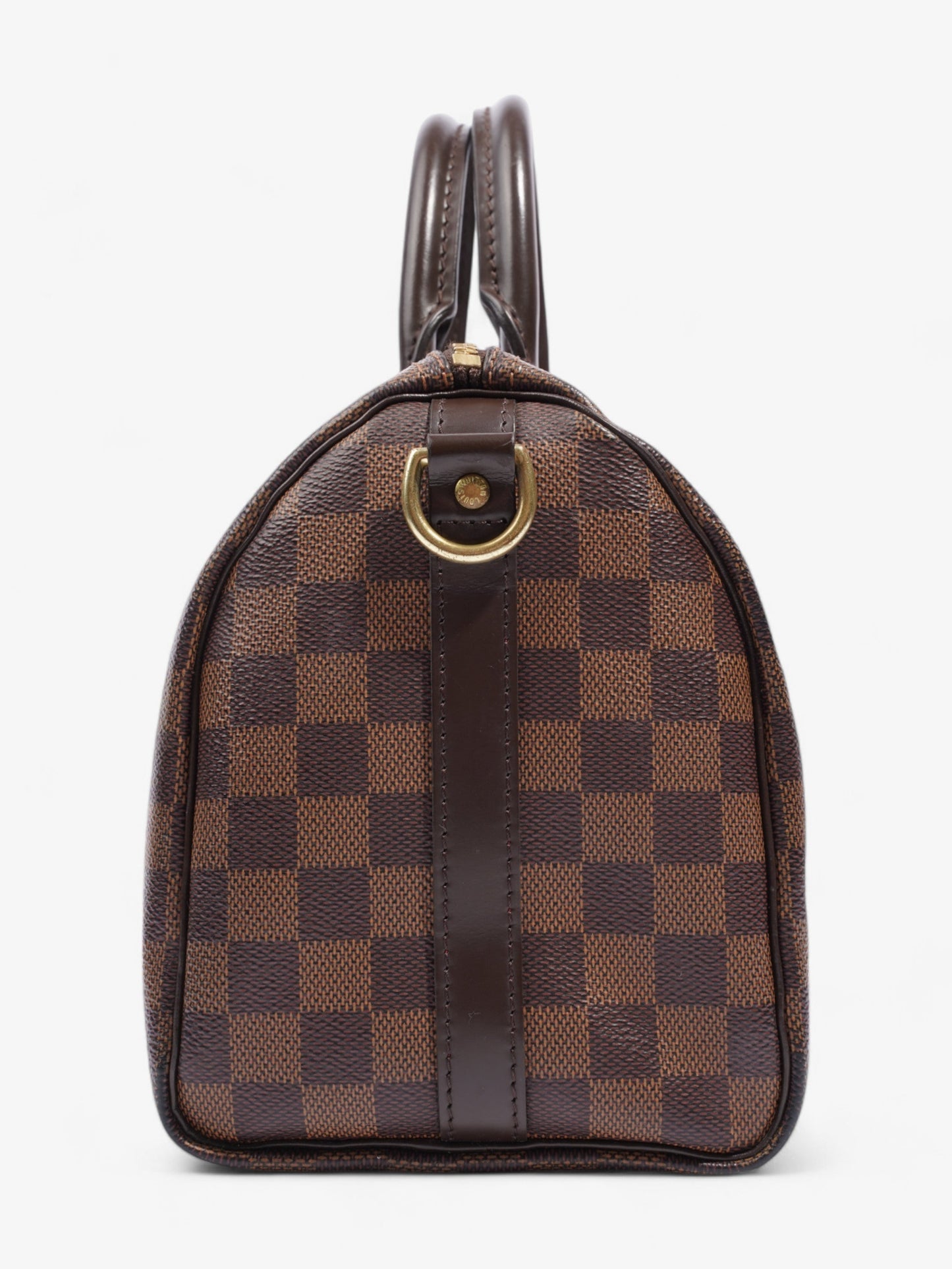 Louis Vuitton Speedy Bandouli猫re Damier Ebene Coated Canvas 25