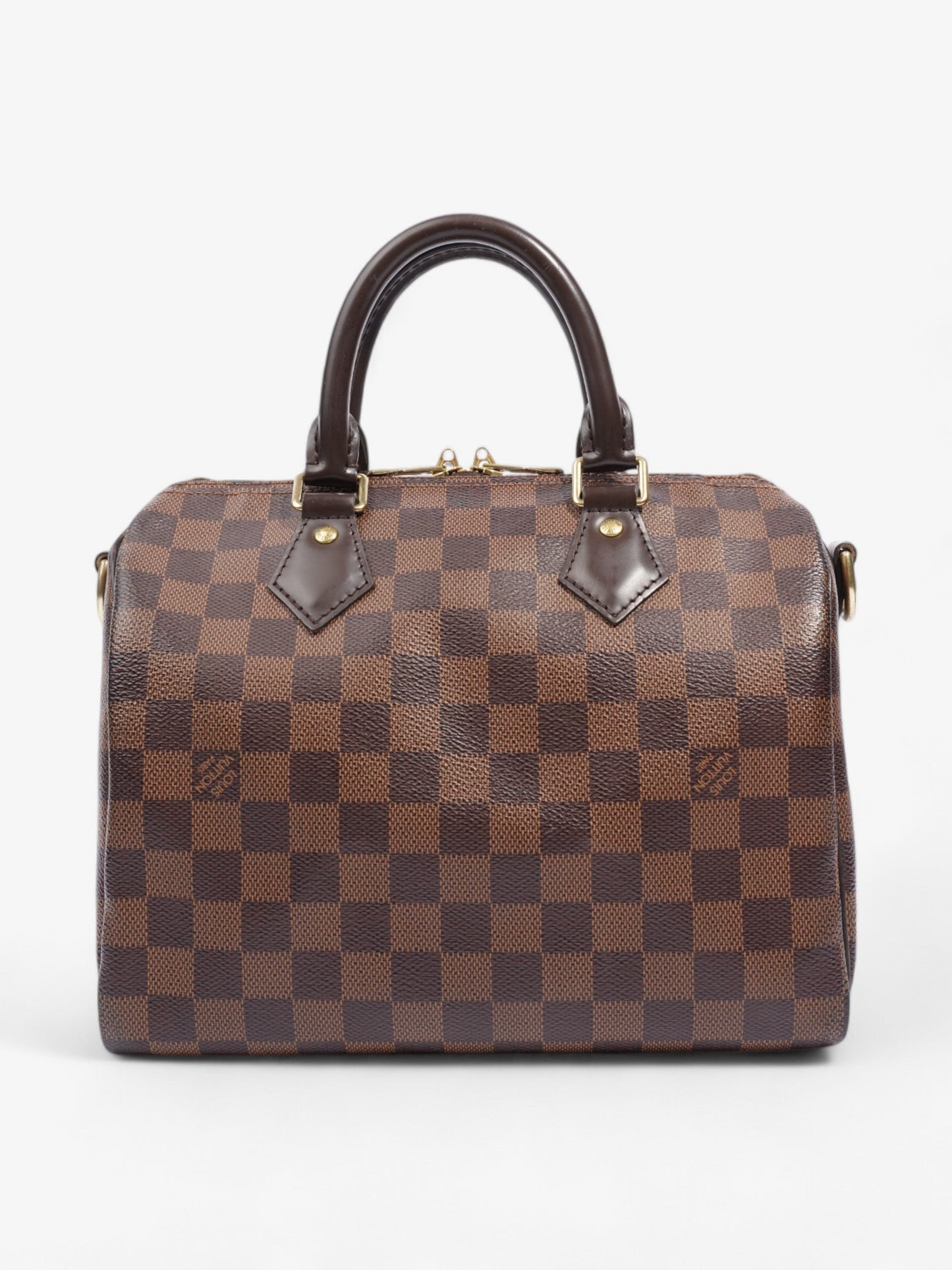 Louis Vuitton Speedy Bandouli猫re Damier Ebene Coated Canvas 25