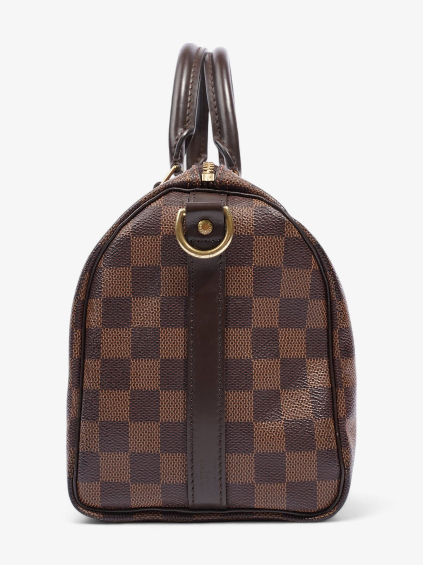 Louis Vuitton Speedy Bandouli猫re Damier Ebene Coated Canvas 25