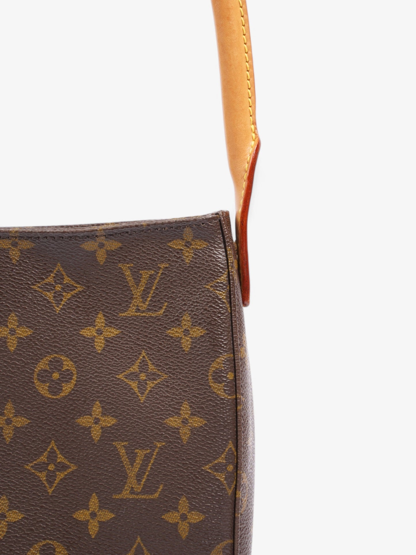 Louis Vuitton Looping Monogram Coated Canvas MM