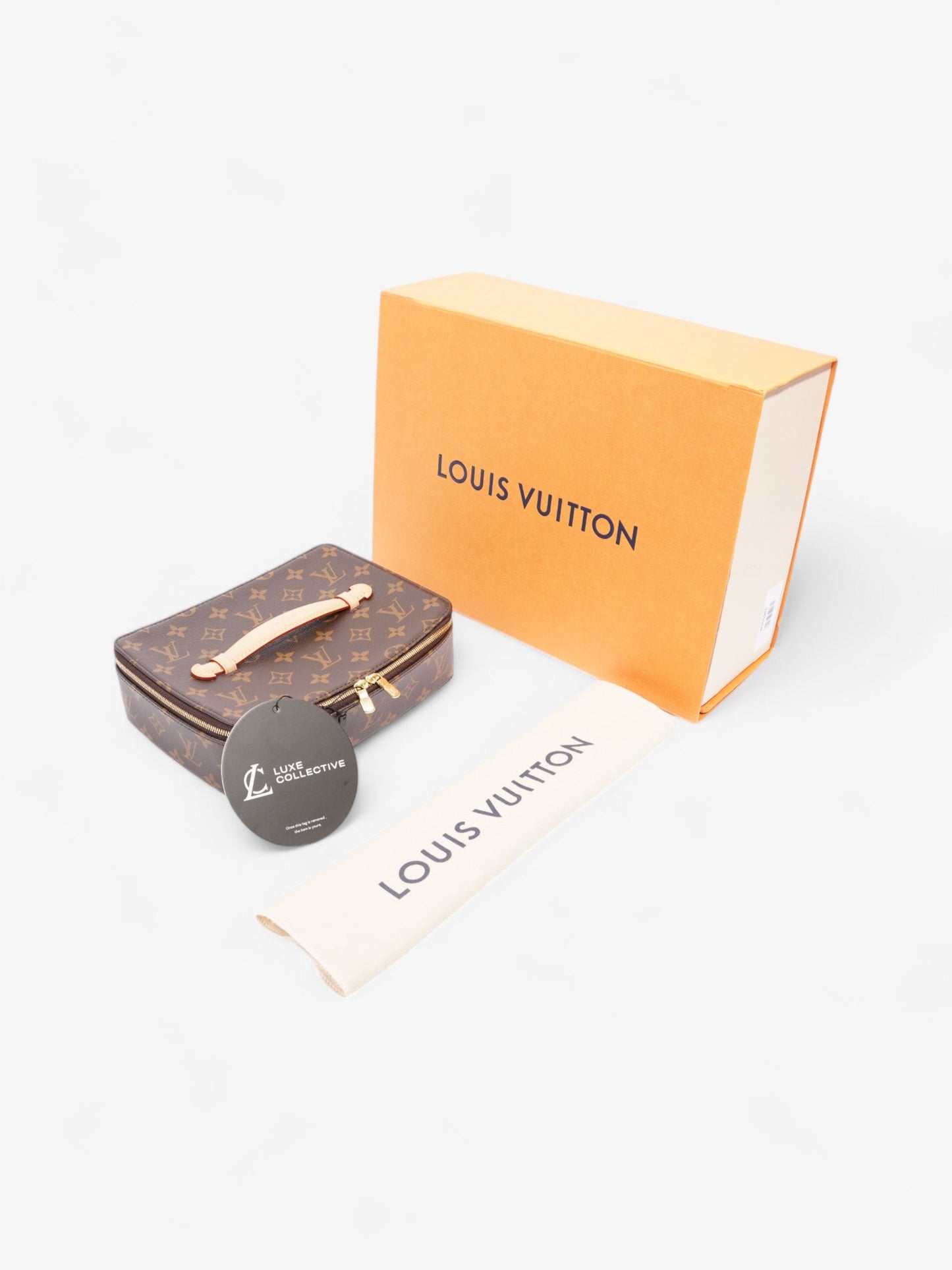 Louis Vuitton Nice Jewellery Case Monogram Coated Canvas
