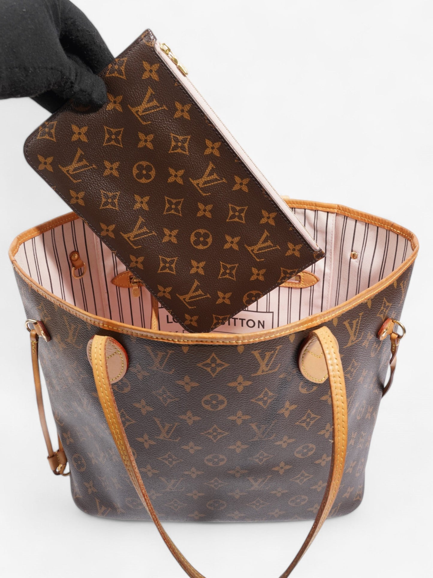 Louis Vuitton Neverfull Monogram Coated Canvas MM