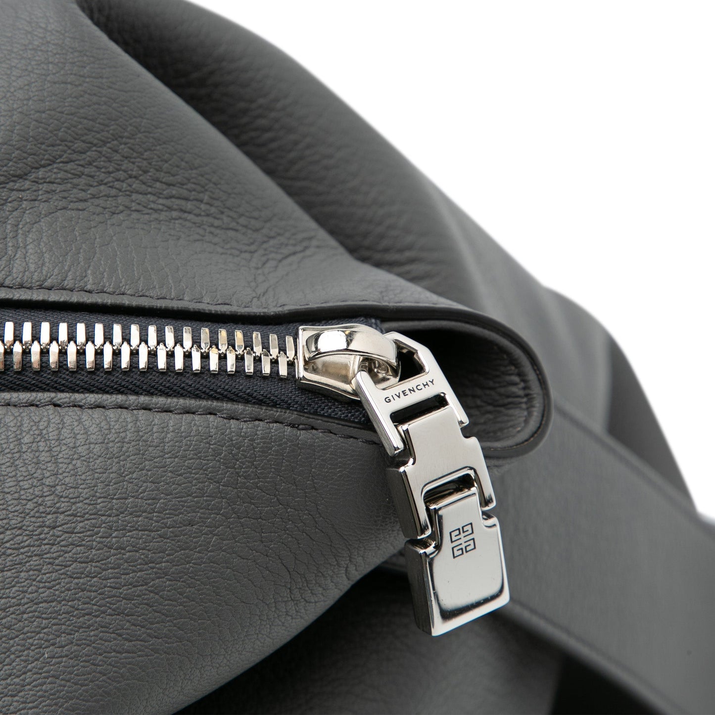 Gray Givenchy Large Antigona Lock Soft Tote Bag