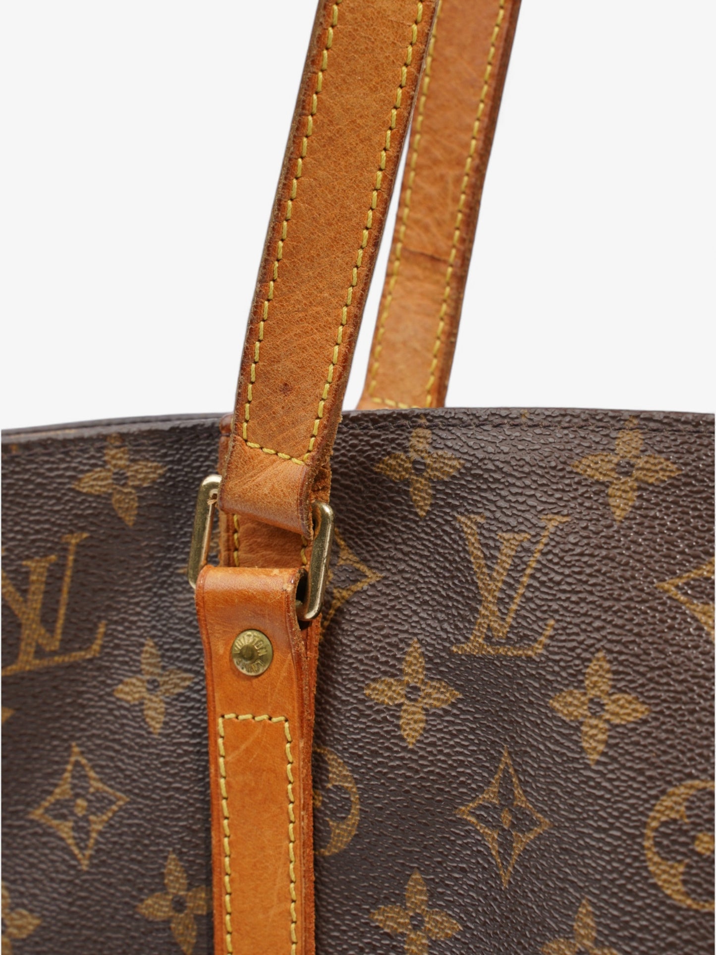 Louis Vuitton Sac Shopping Bag Monogram Coated Canvas