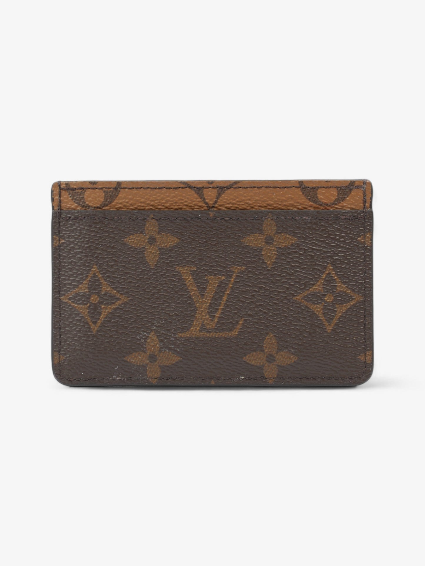 Louis Vuitton Card Holder Reverse Monogram Coated Canvas