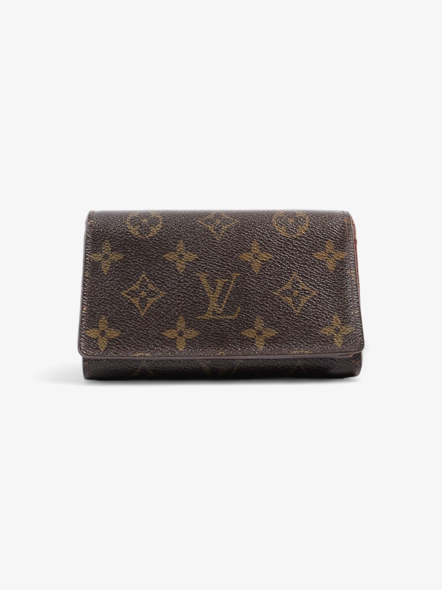 Louis Vuitton Portefeuil-Tr茅sor Compact Wallet Monogram Coated Canvas