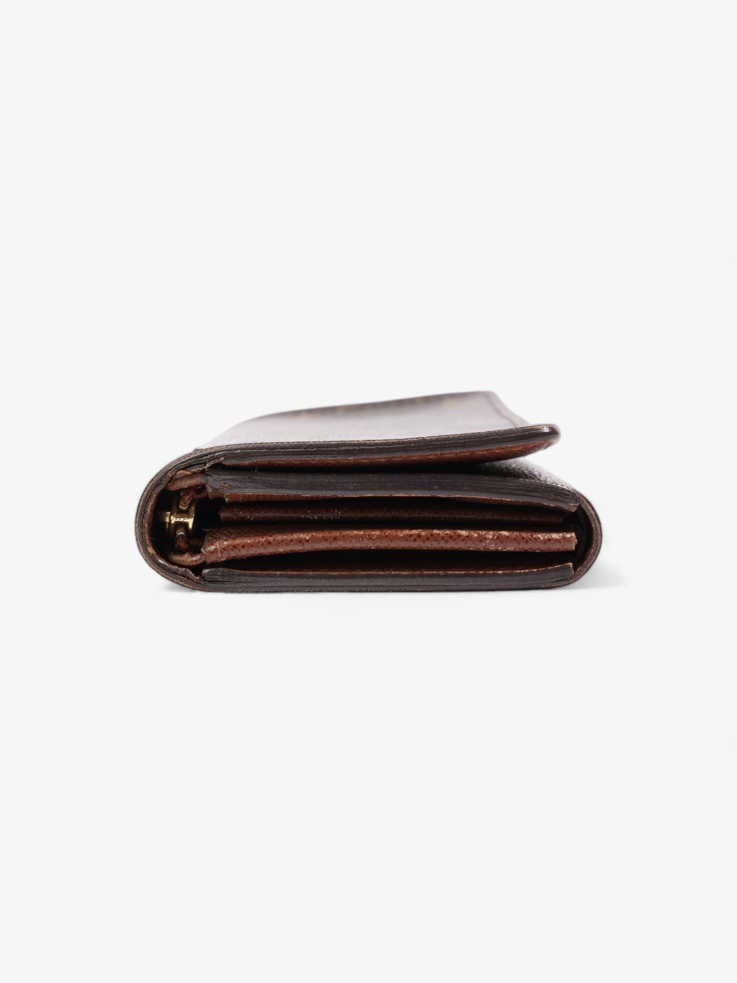 Louis Vuitton Portefeuil-Tr茅sor Compact Wallet Monogram Coated Canvas