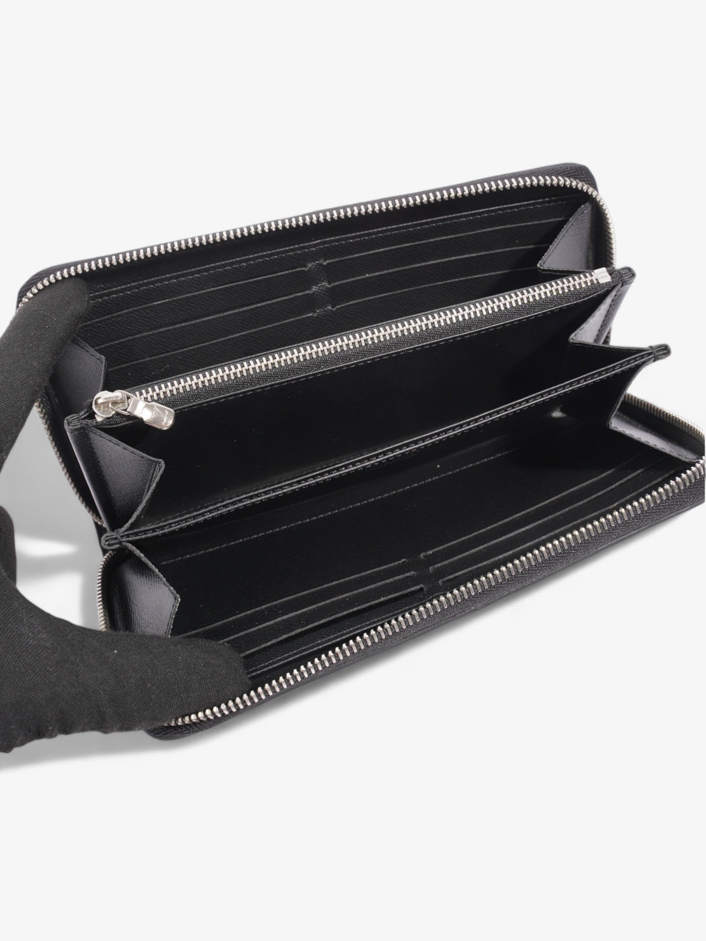 Louis Vuitton Zippy Wallet Black Epi Leather