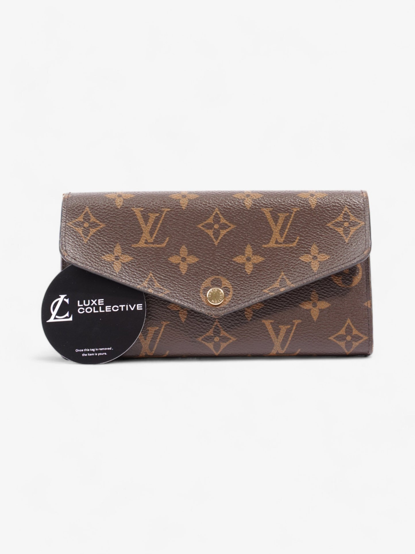 Louis Vuitton Sarah Wallet Monogram Coated Canvas