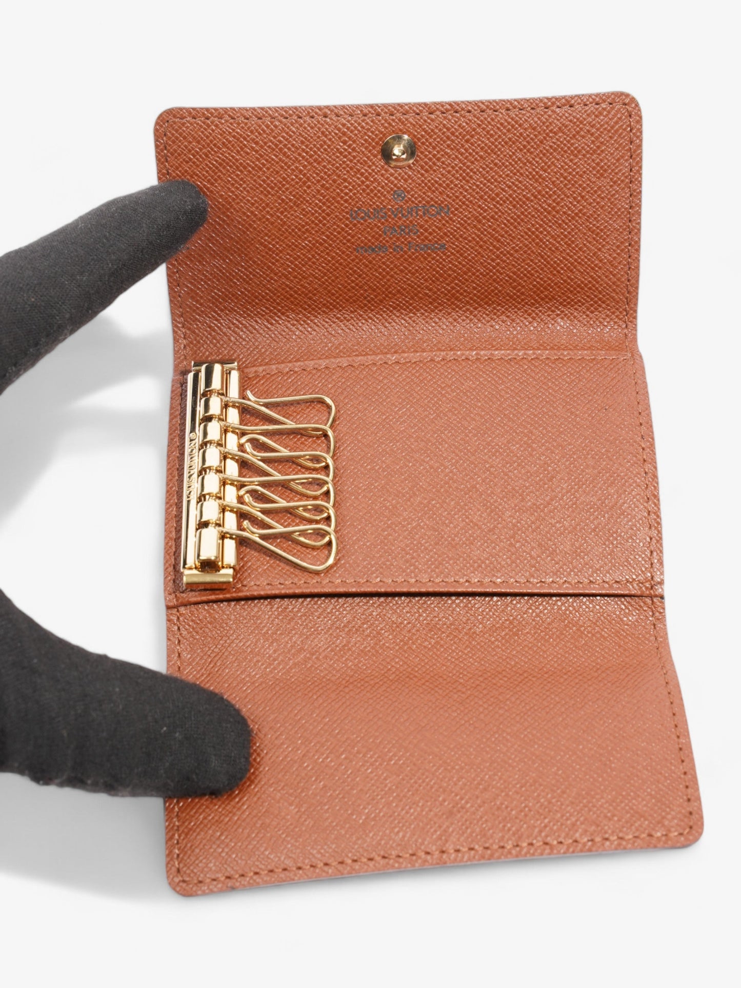 Louis Vuitton Multicles 6 Key Holder Monogram Coated Canvas