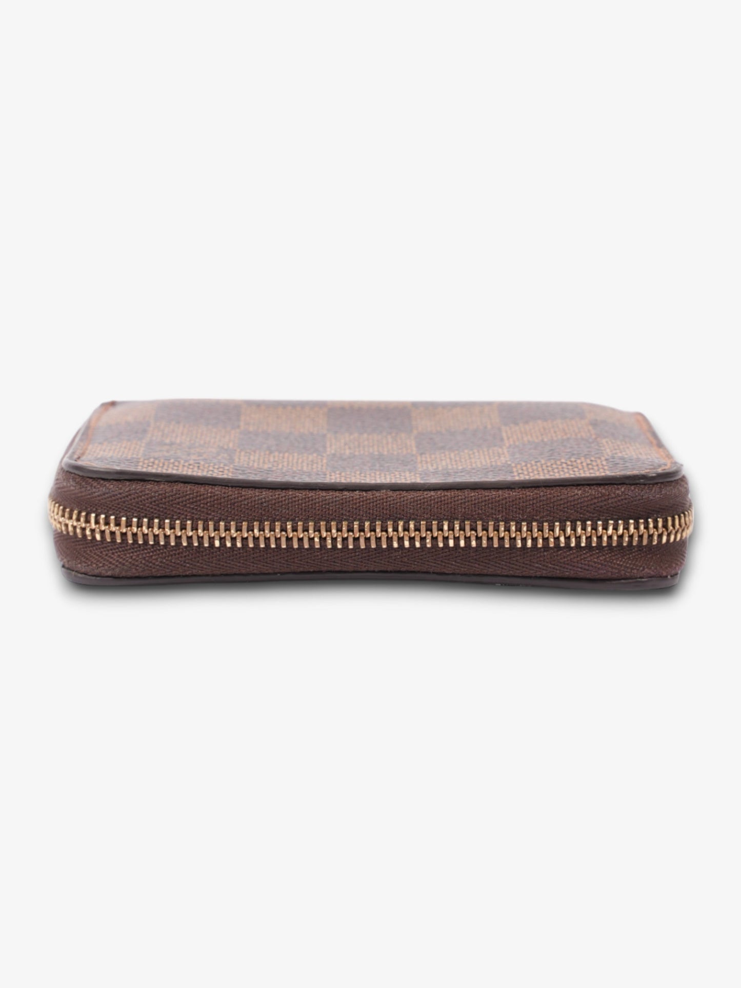 Louis Vuitton Zippy Wallet Damier Ebene Coated Canvas