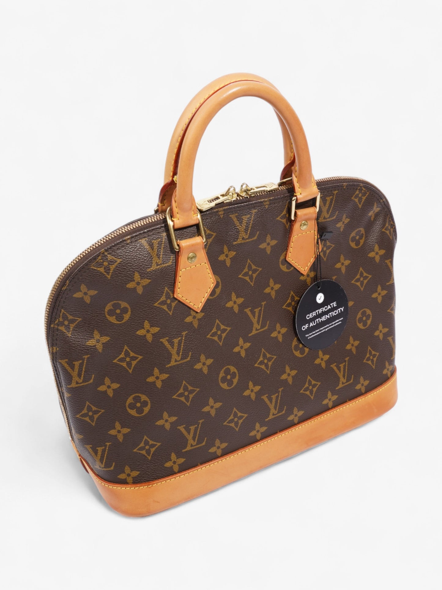 Louis Vuitton Alma Monogram Coated Canvas PM