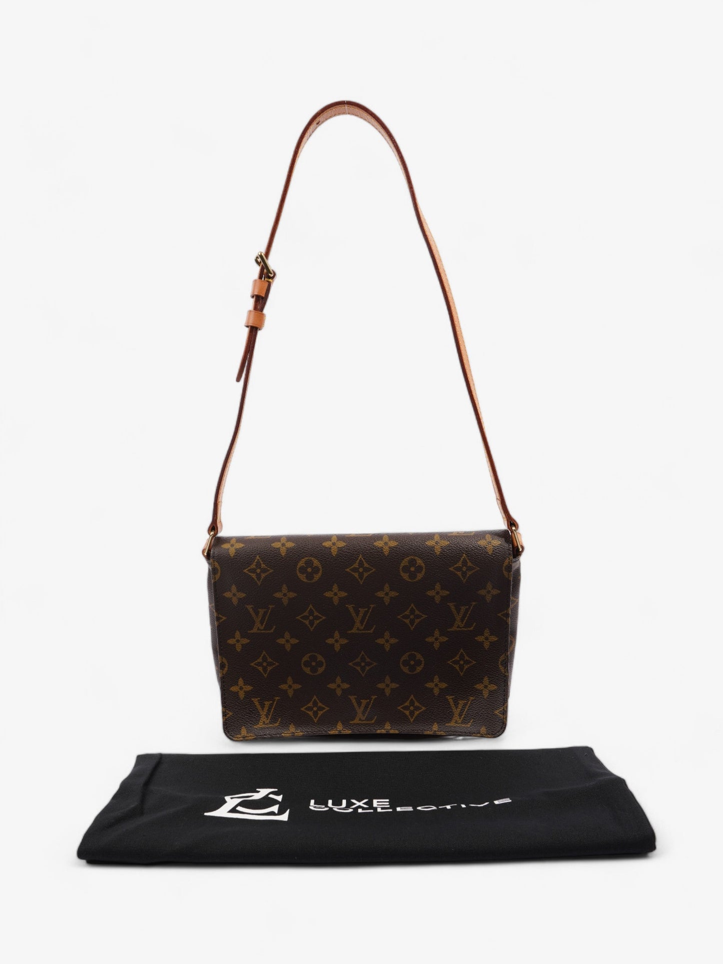 Louis Vuitton Musette Tango Monogram Coated Canvas