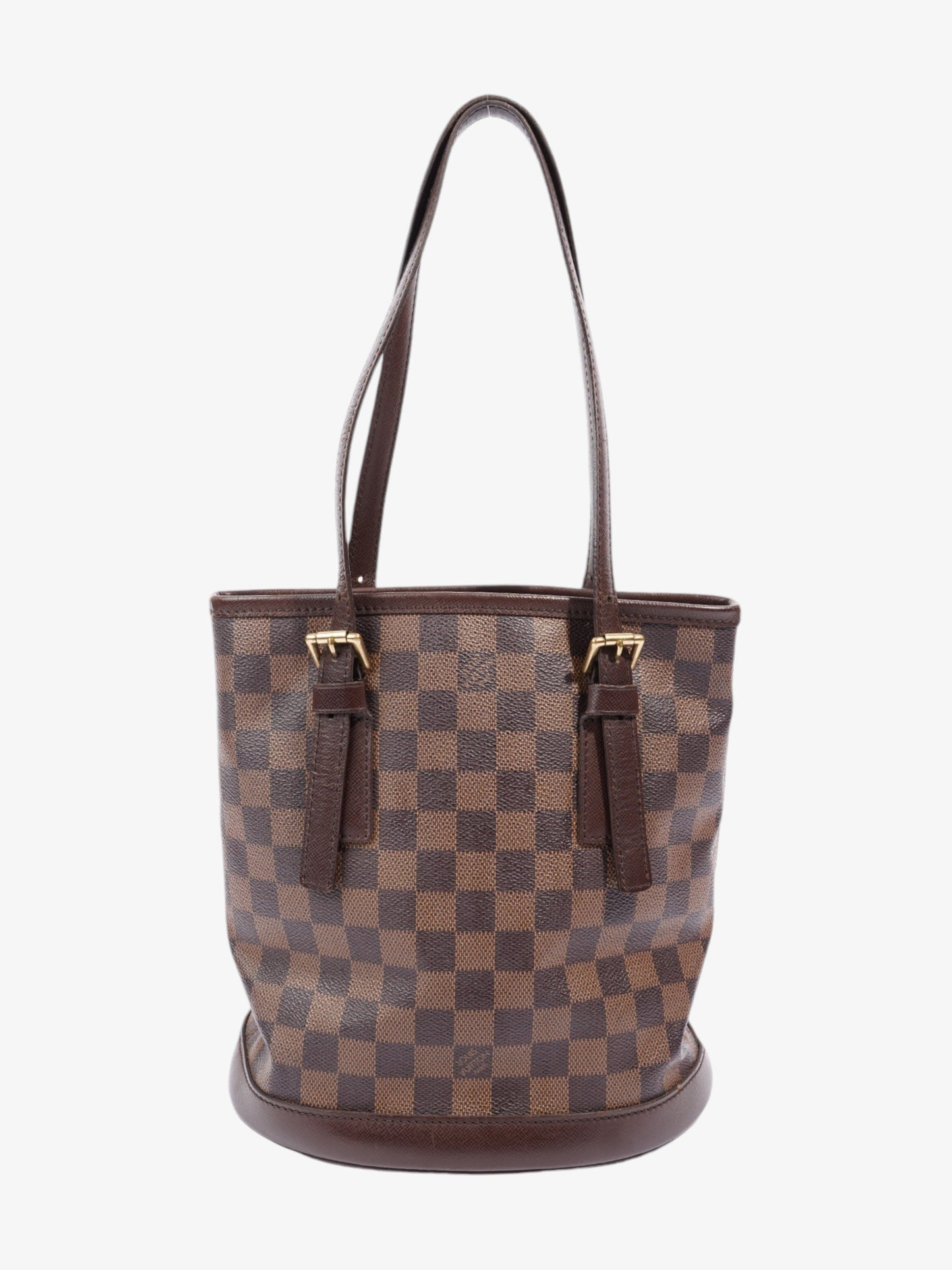 Louis Vuitton Malle聽 Damier Ebene Coated Canvas