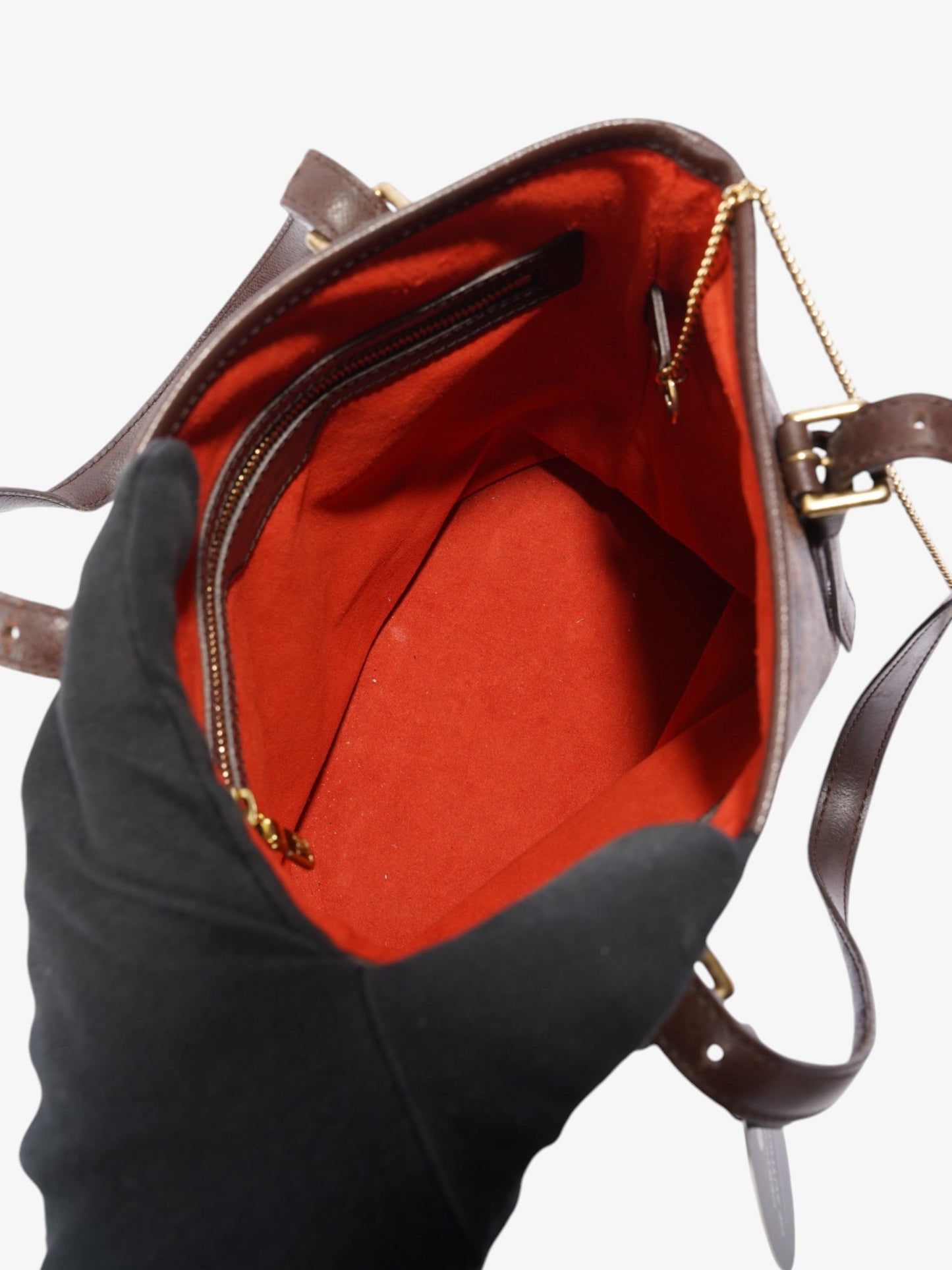Louis Vuitton Malle聽 Damier Ebene Coated Canvas
