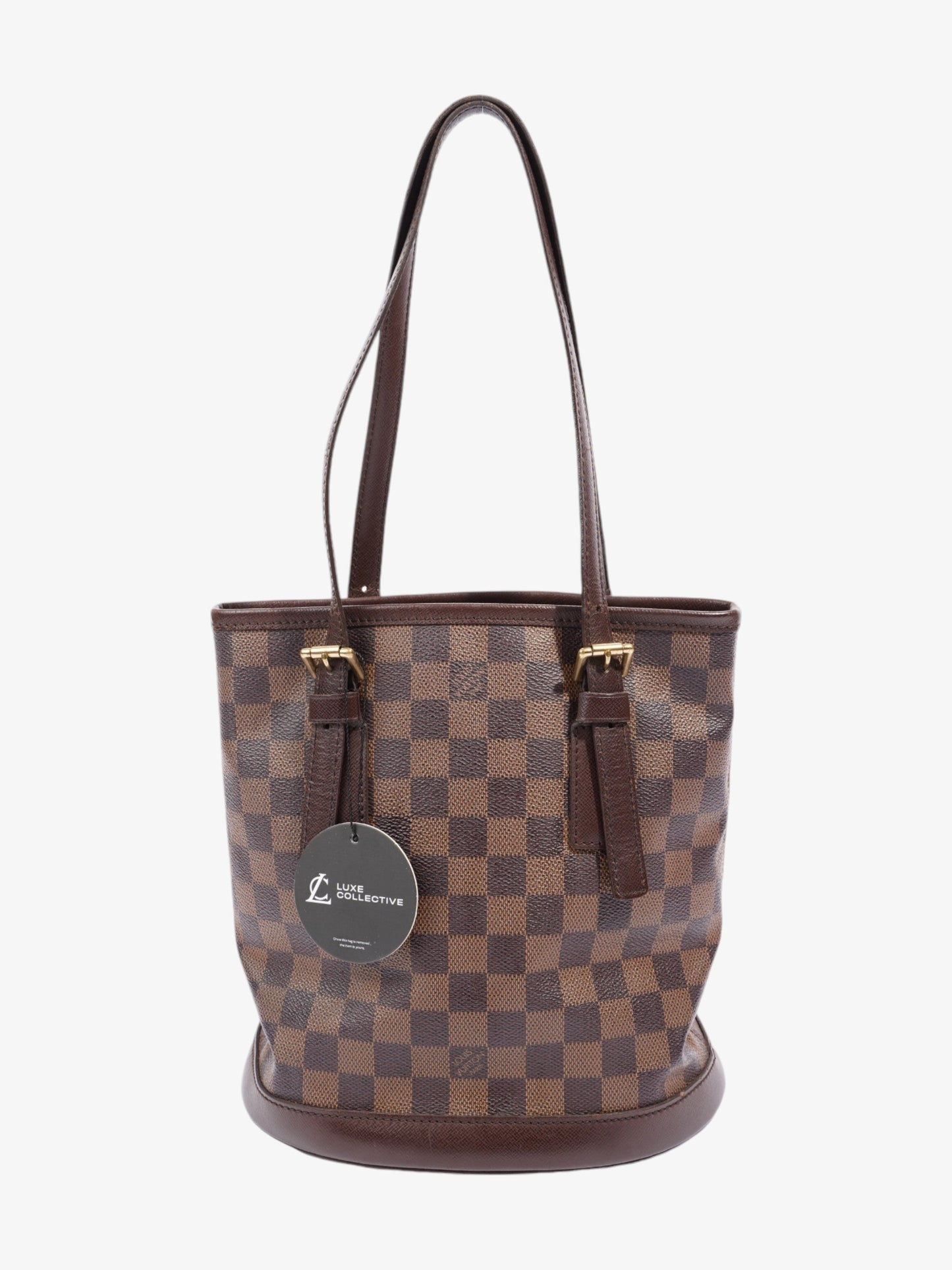 Louis Vuitton Malle聽 Damier Ebene Coated Canvas