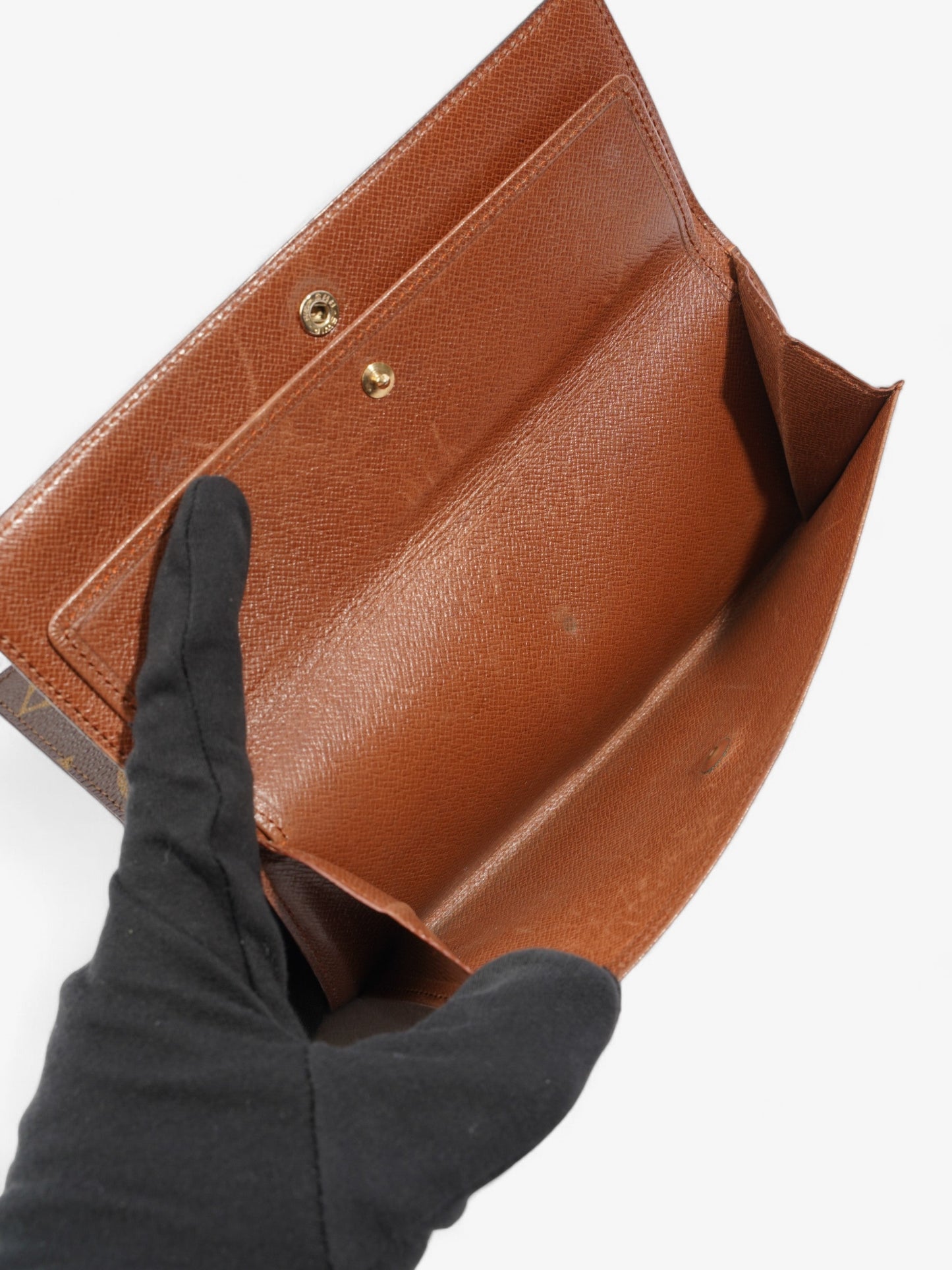 Louis Vuitton Porte Tresor International Wallet Monogram Coated Canvas