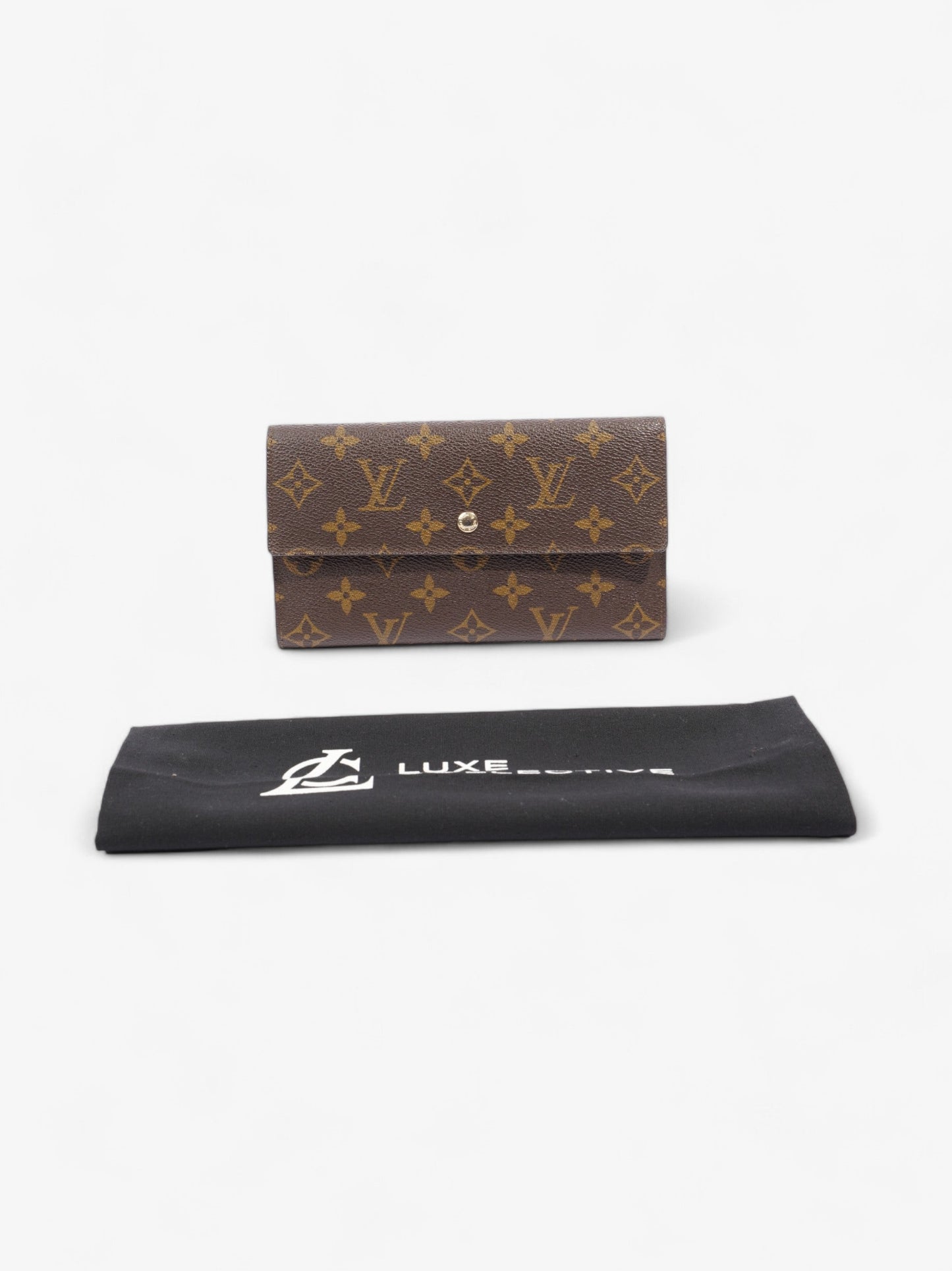 Louis Vuitton Porte Tresor International Wallet Monogram Coated Canvas