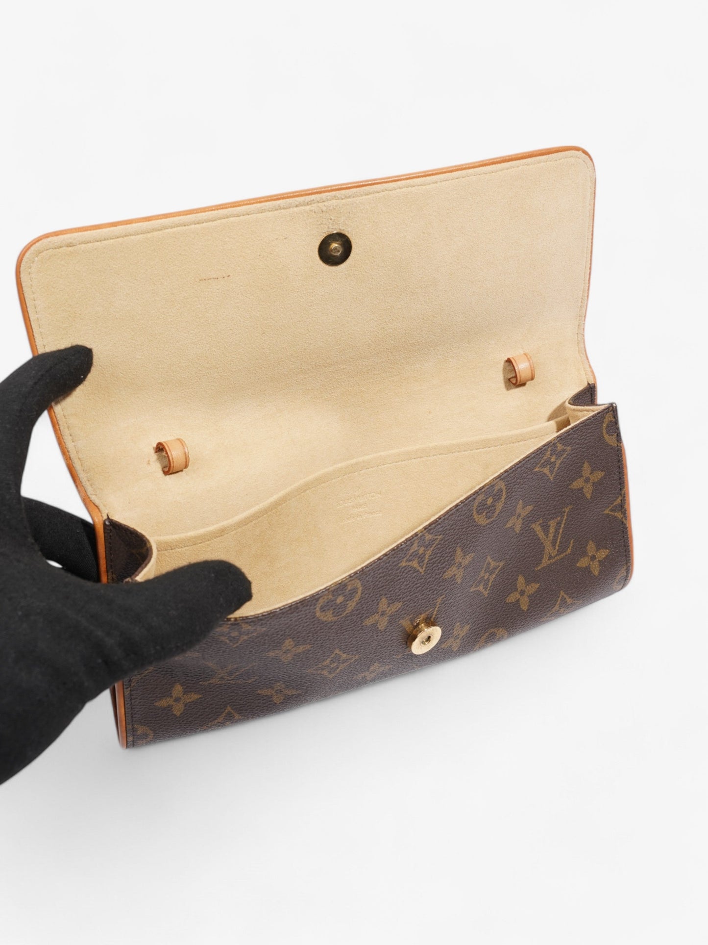 Louis Vuitton Twin Pochette Monogram Coated Canvas GM