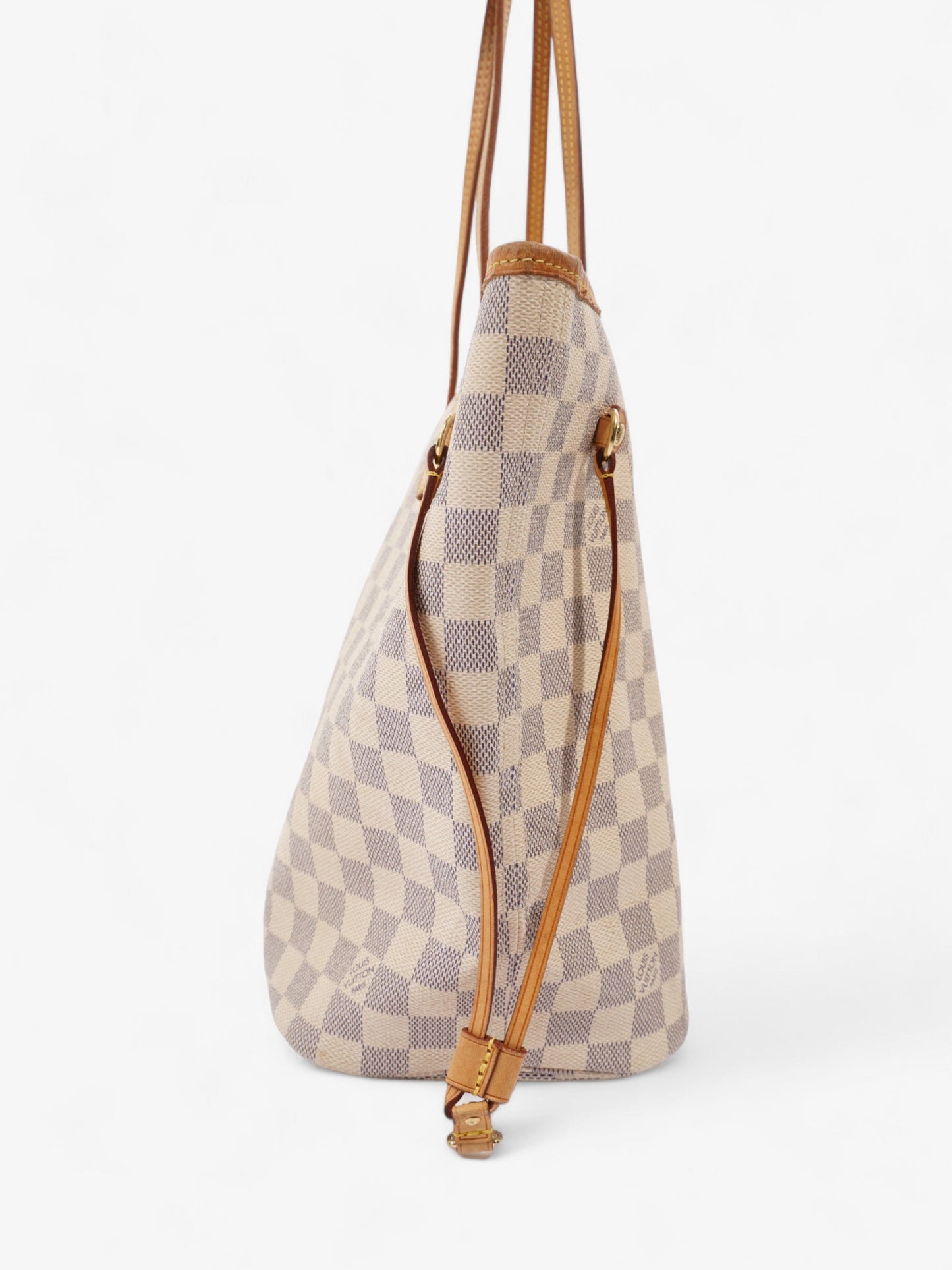 Louis Vuitton Neverfull Damier Azur Coated Canvas MM