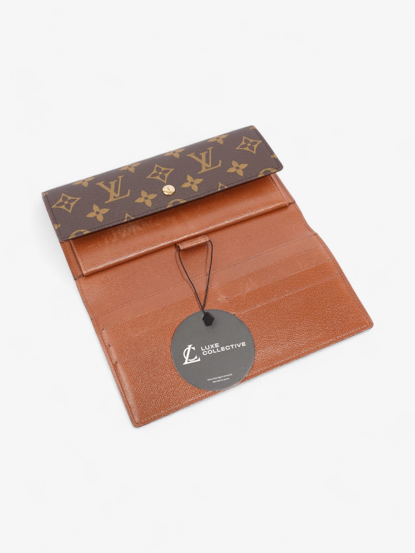 Louis Vuitton Portefeuille International Wallet Monogram Coated Canvas