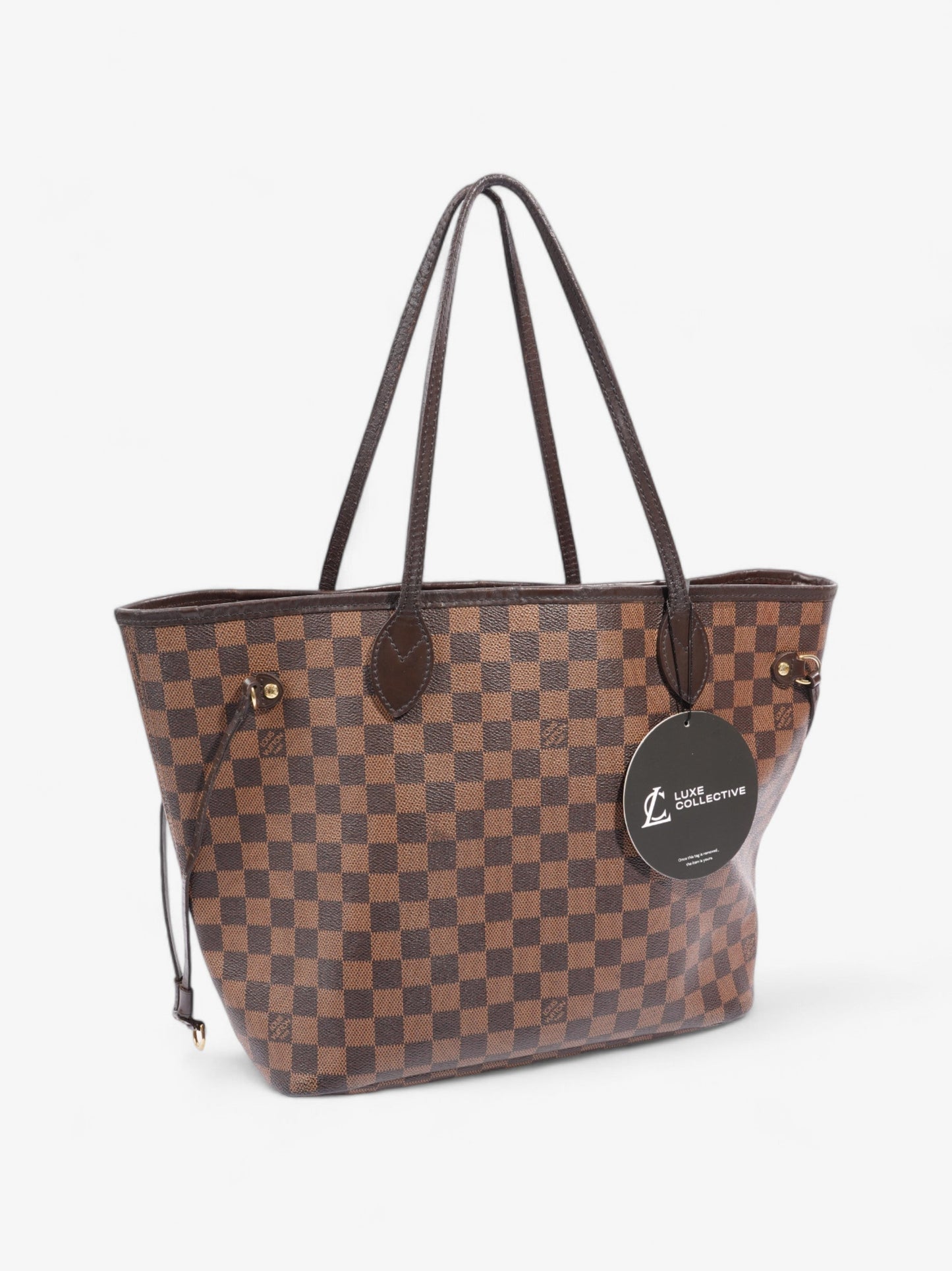 Louis Vuitton Neverfull Damier Ebene Coated Canvas MM