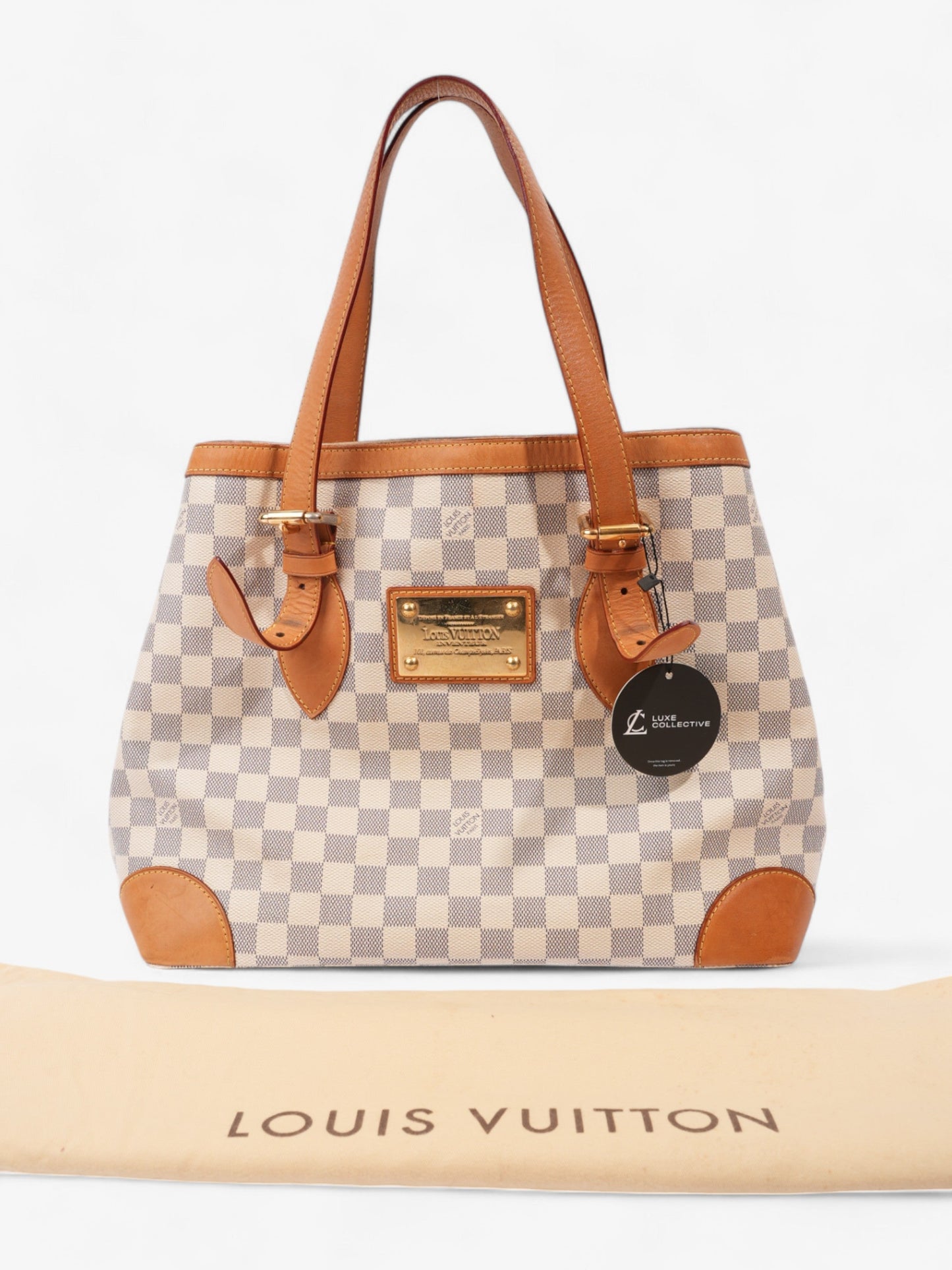 Louis Vuitton Hampstead Damier Azur Coated Canvas MM