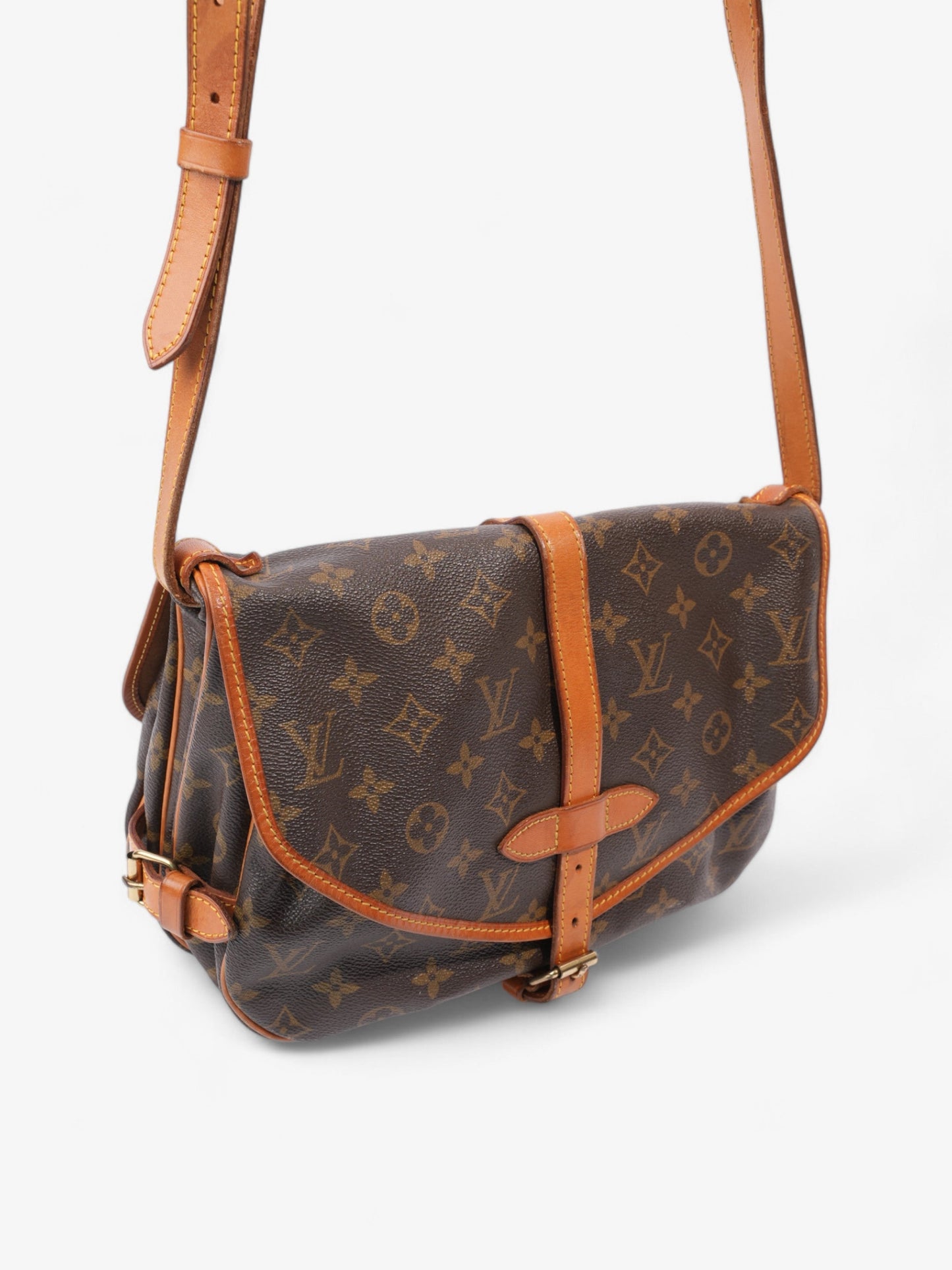 Louis Vuitton Saumur Monogram Coated Canvas 30