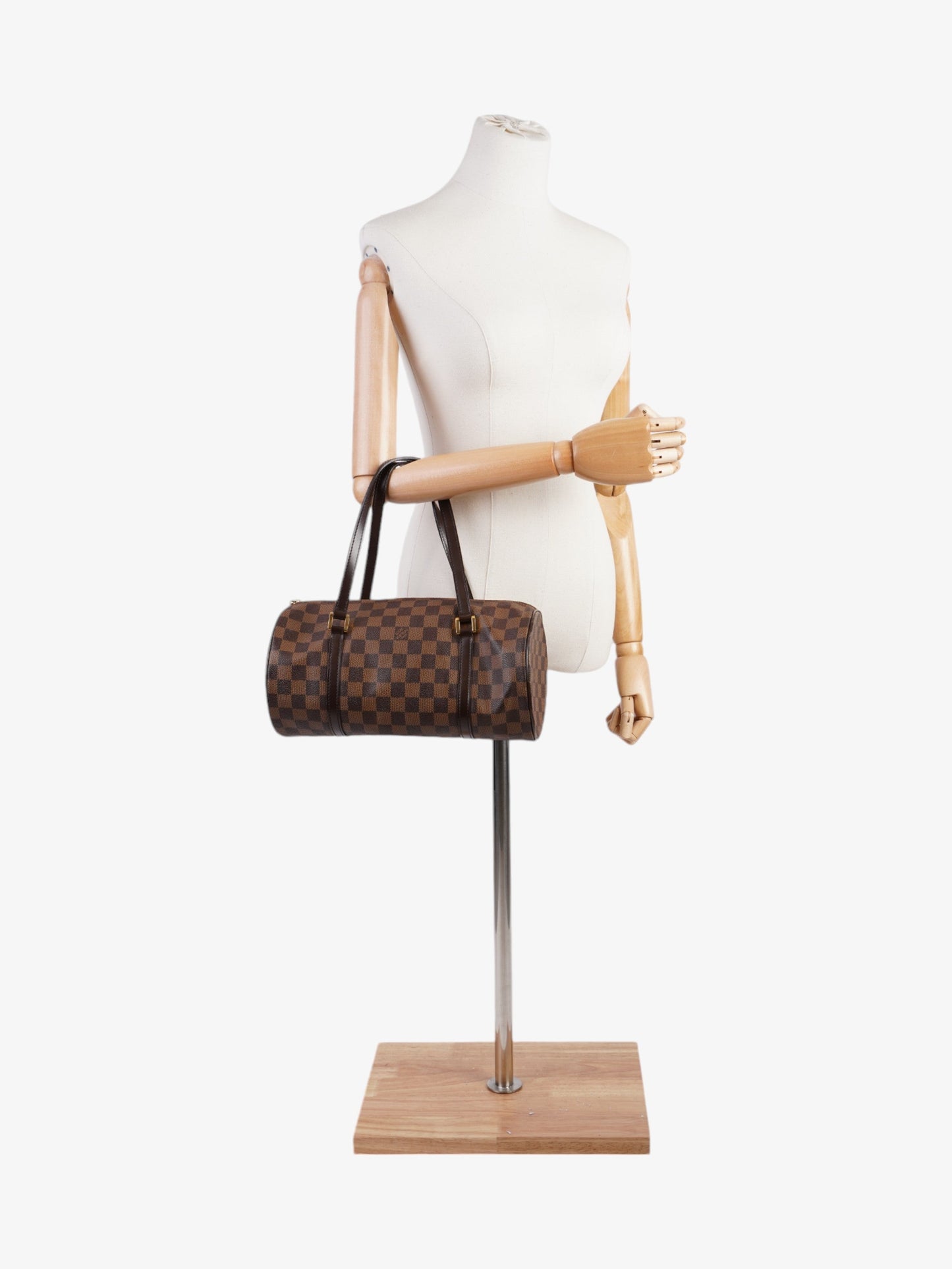 Louis Vuitton Papillon聽 Damier Ebene Coated Canvas 30