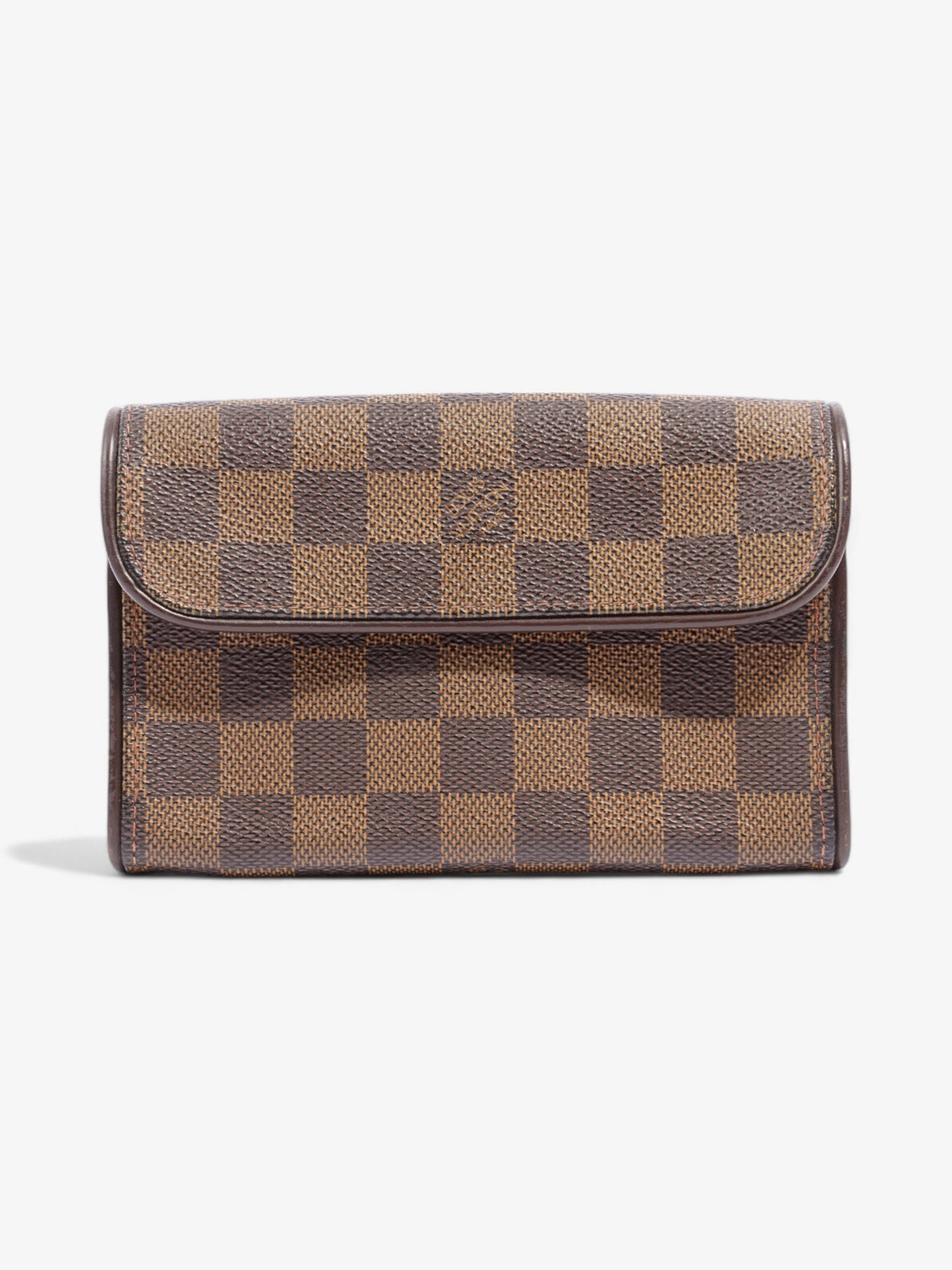 Louis Vuitton Pochette Florentine Damier Ebene Coated Canvas