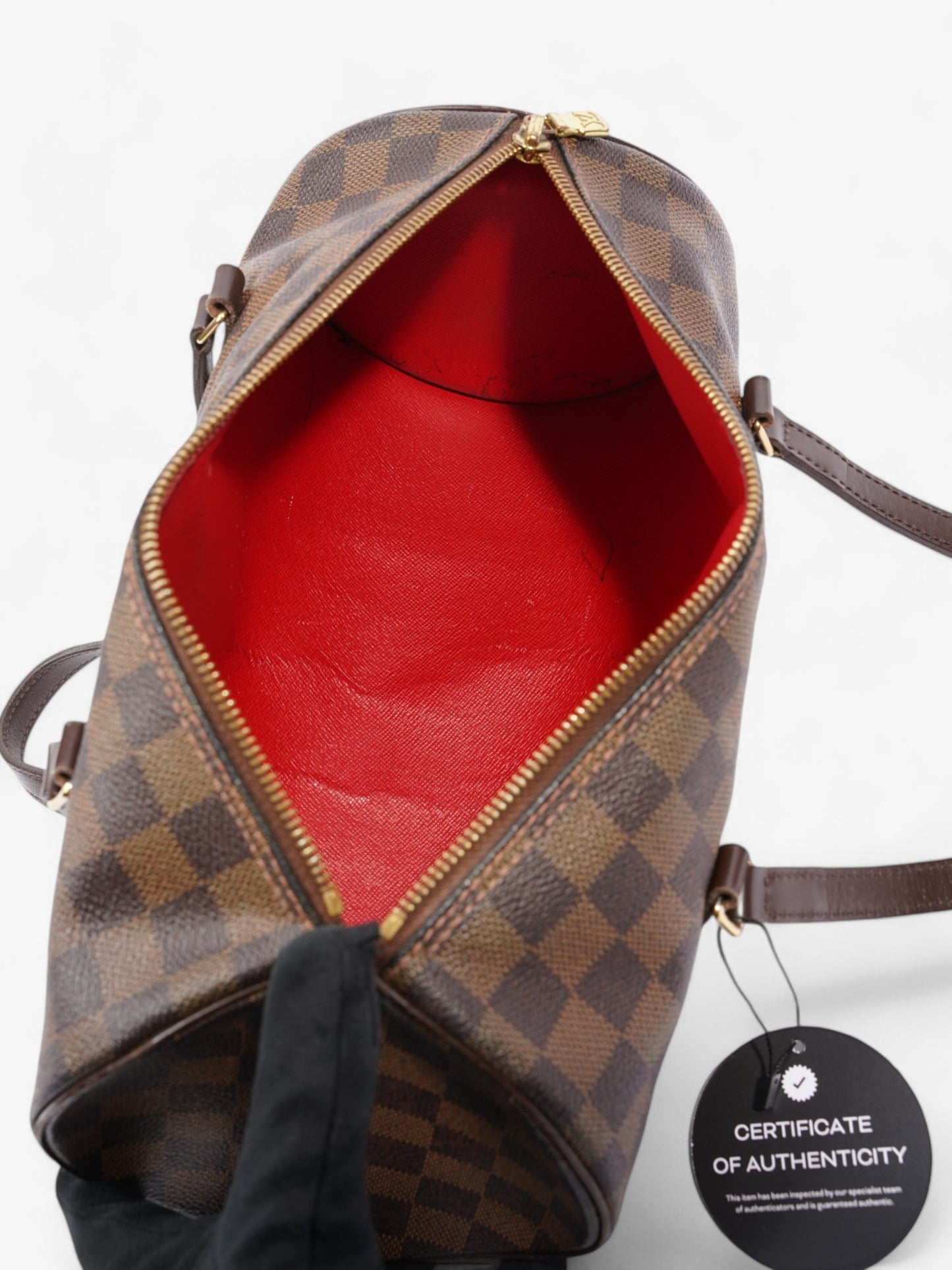 Louis Vuitton Papillon Damier Ebene Coated Canvas 30