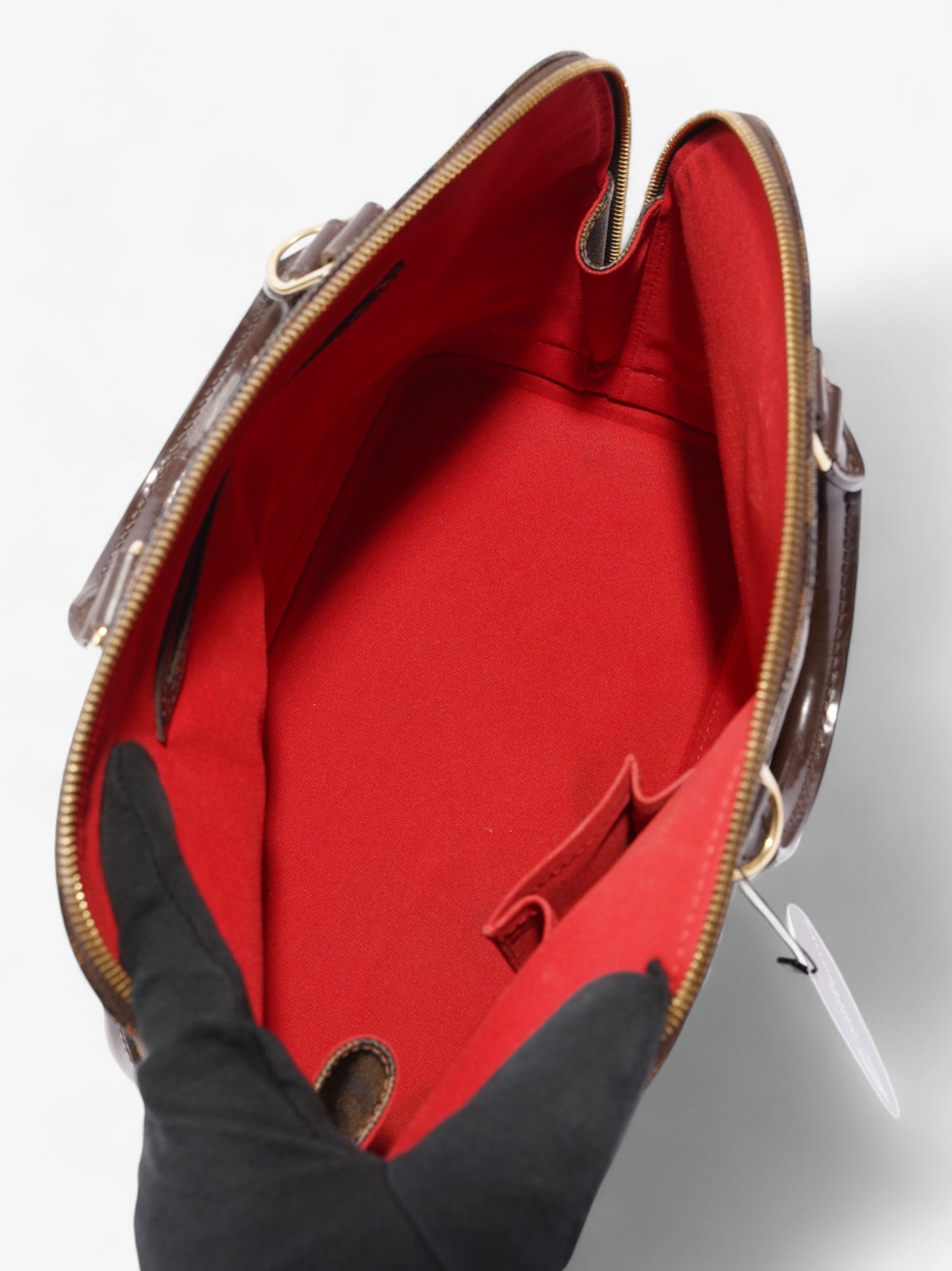 Louis Vuitton Alma Damier Ebene Coated Canvas PM