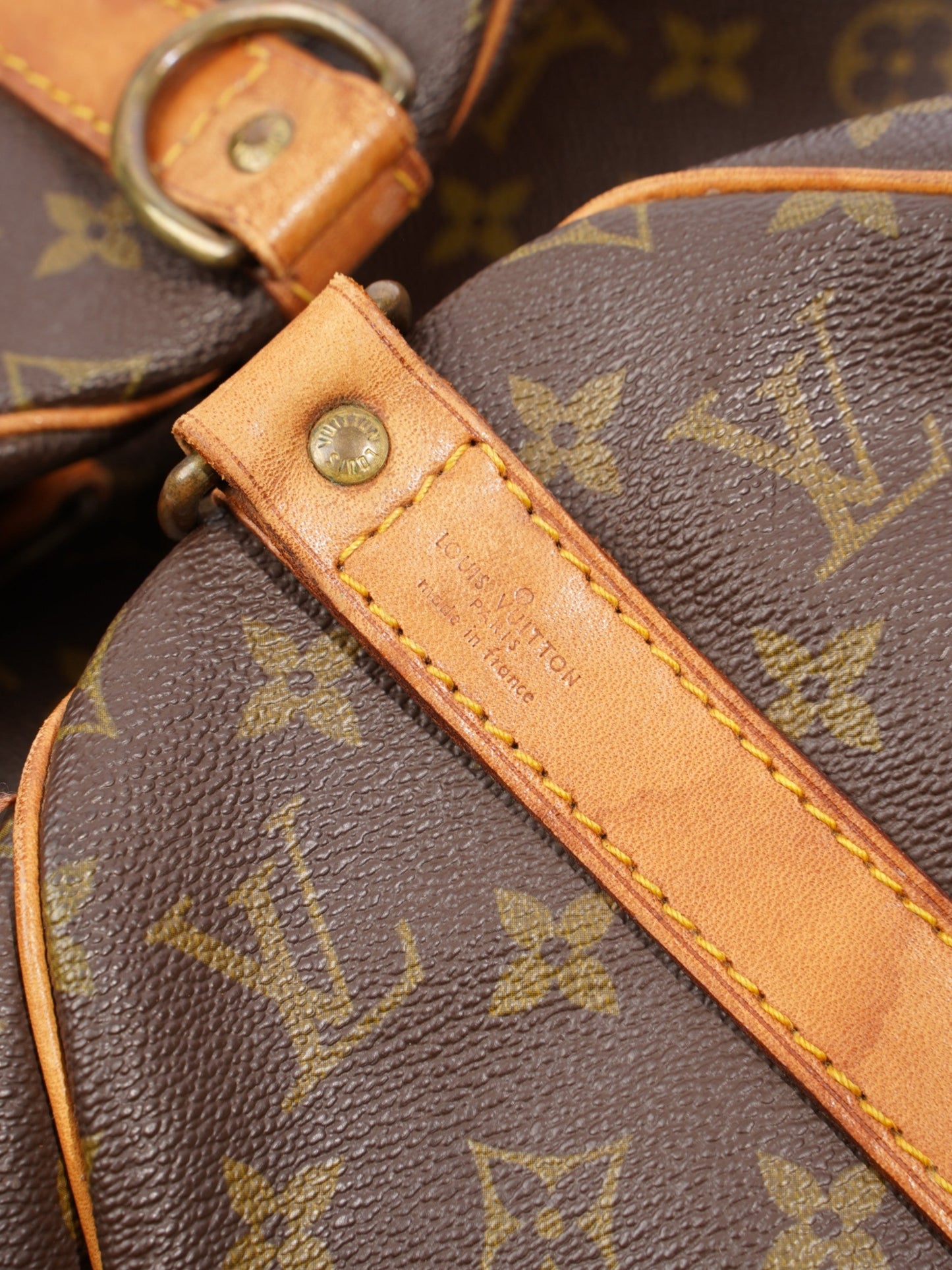 Louis Vuitton Keepall Bandouliere Monogram Coated Canvas 45