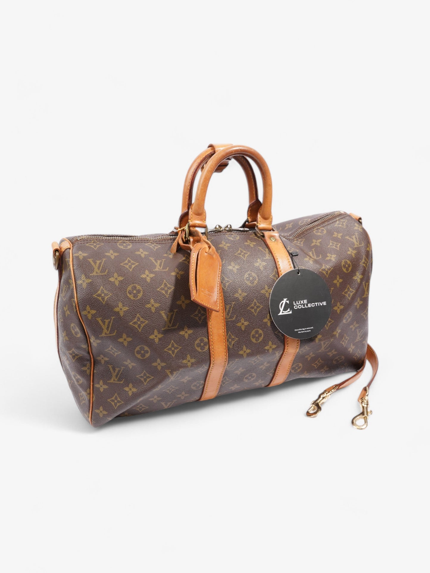 Louis Vuitton Keepall Bandouliere Monogram Coated Canvas 45