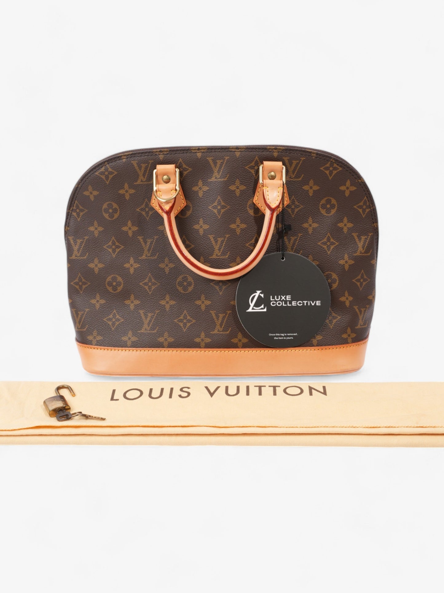 Louis Vuitton Alma Monogram Coated Canvas PM