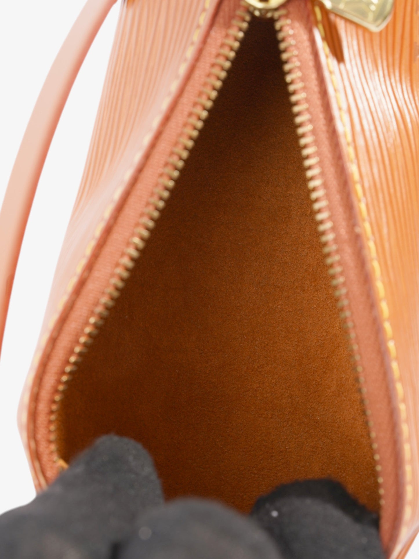 Louis Vuitton Soufflot Brown Epi Leather