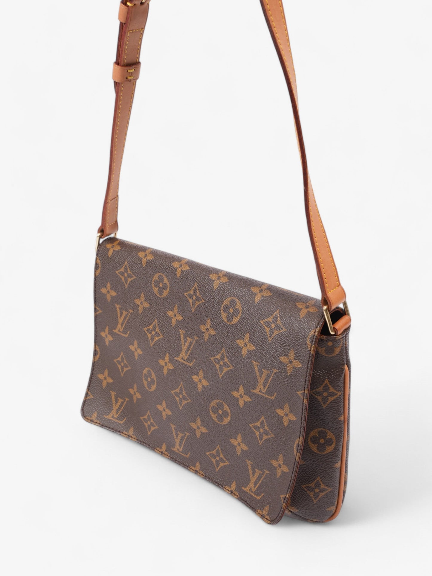 Louis Vuitton Musette Tango Monogram Coated Canvas