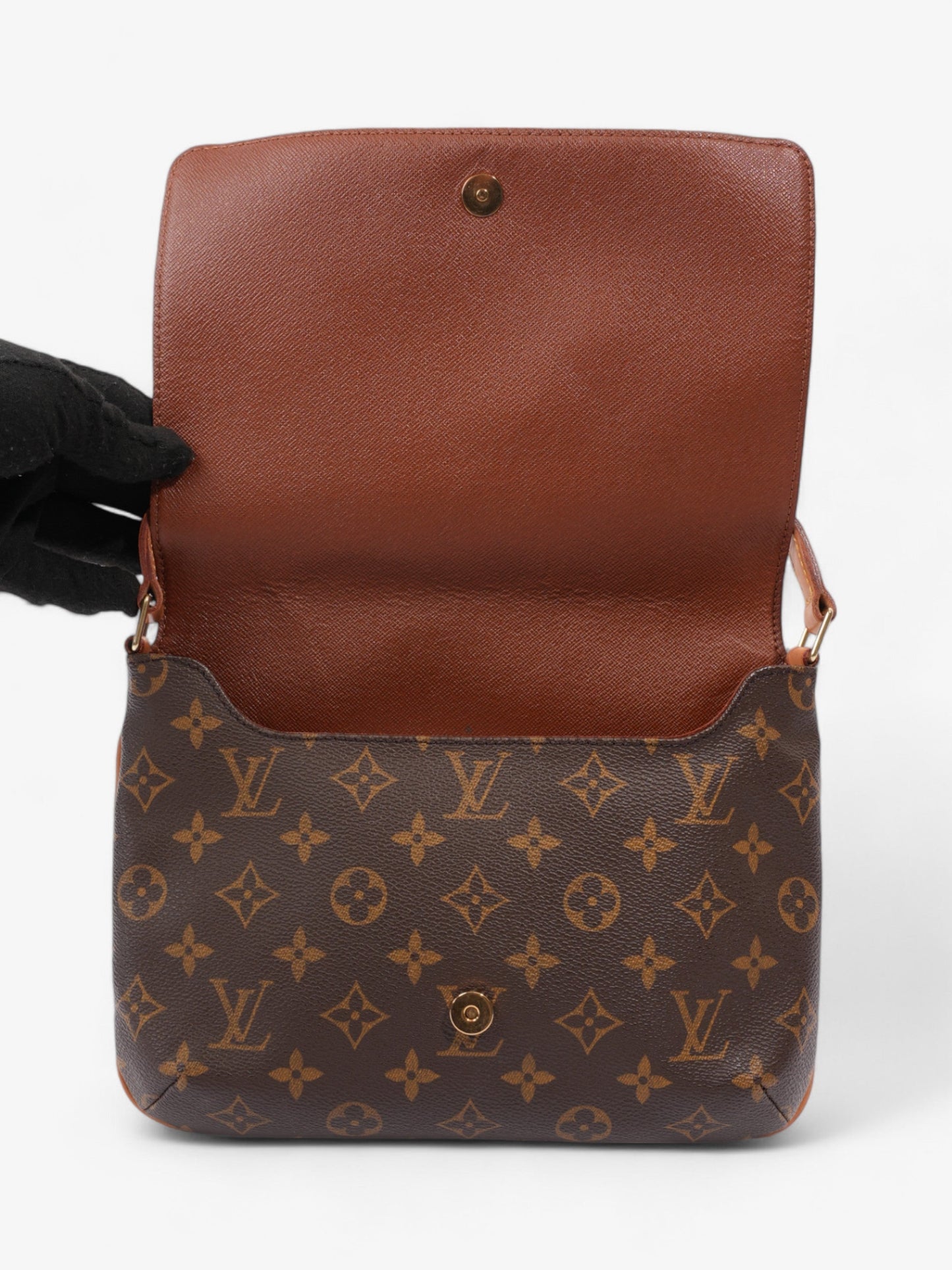 Louis Vuitton Musette Tango Monogram Coated Canvas