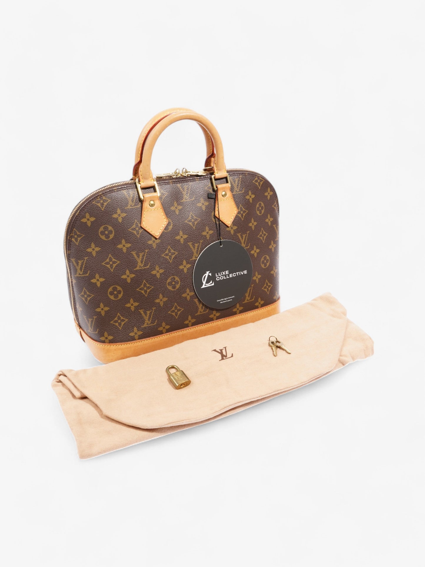 Louis Vuitton Alma Monogram Coated Canvas PM