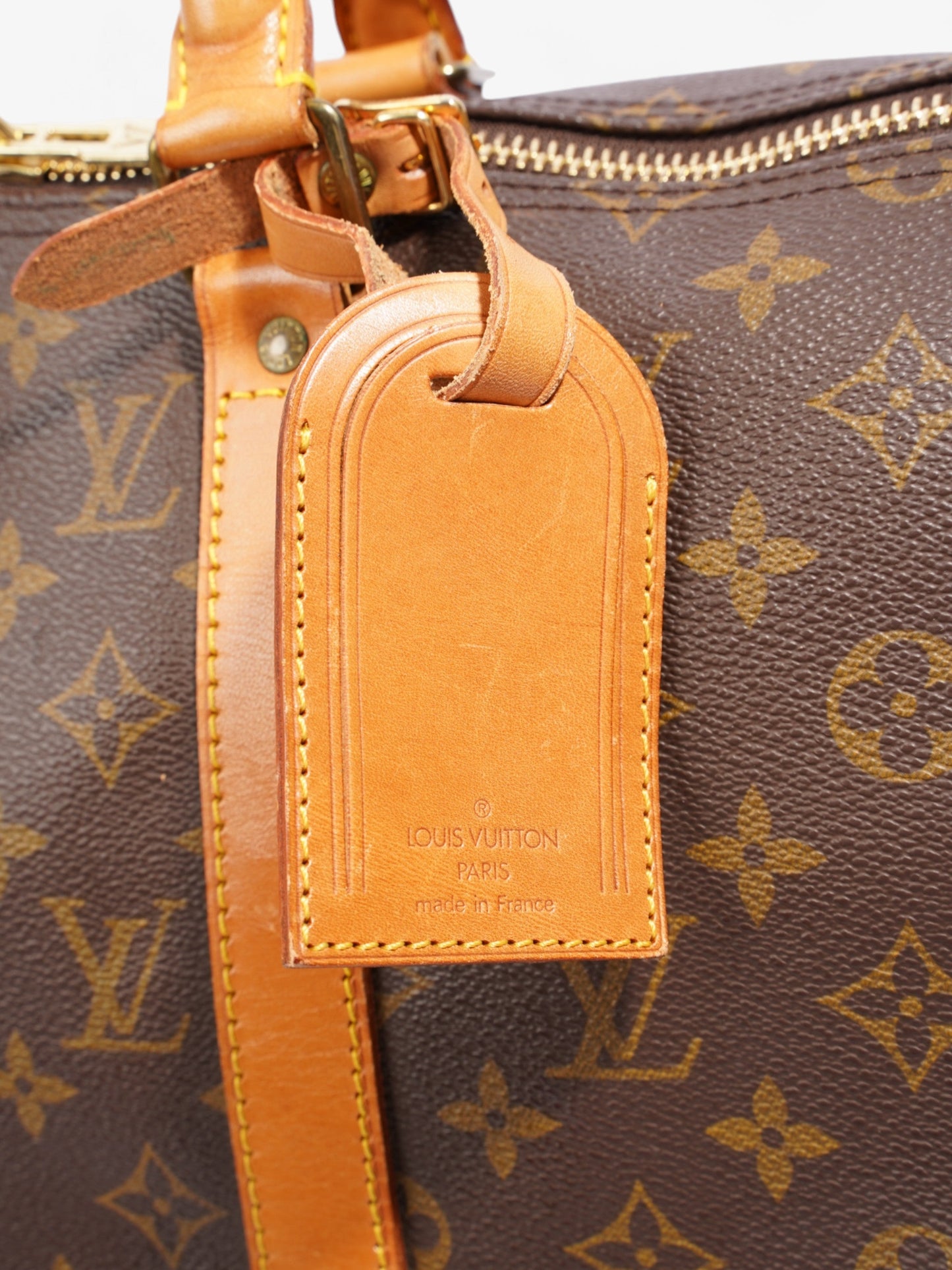 Louis Vuitton Keepall Bandouliere Monogram Coated Canvas 50