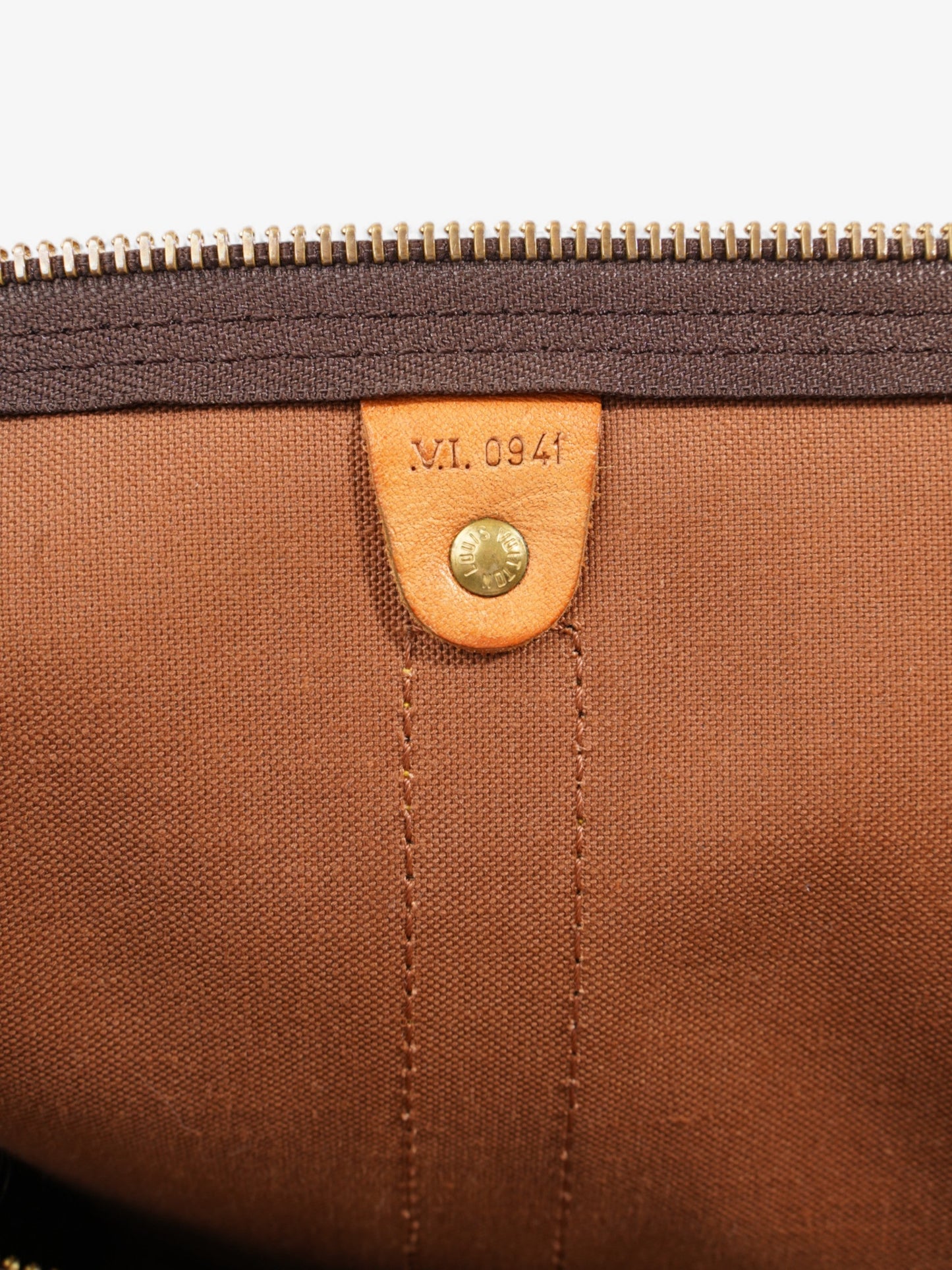 Louis Vuitton Keepall Bandouliere Monogram Coated Canvas 50