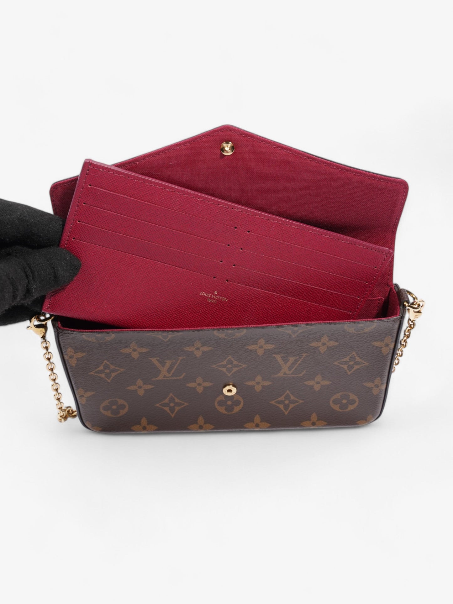 Louis Vuitton Pochette Felicie Monogram Coated Canvas
