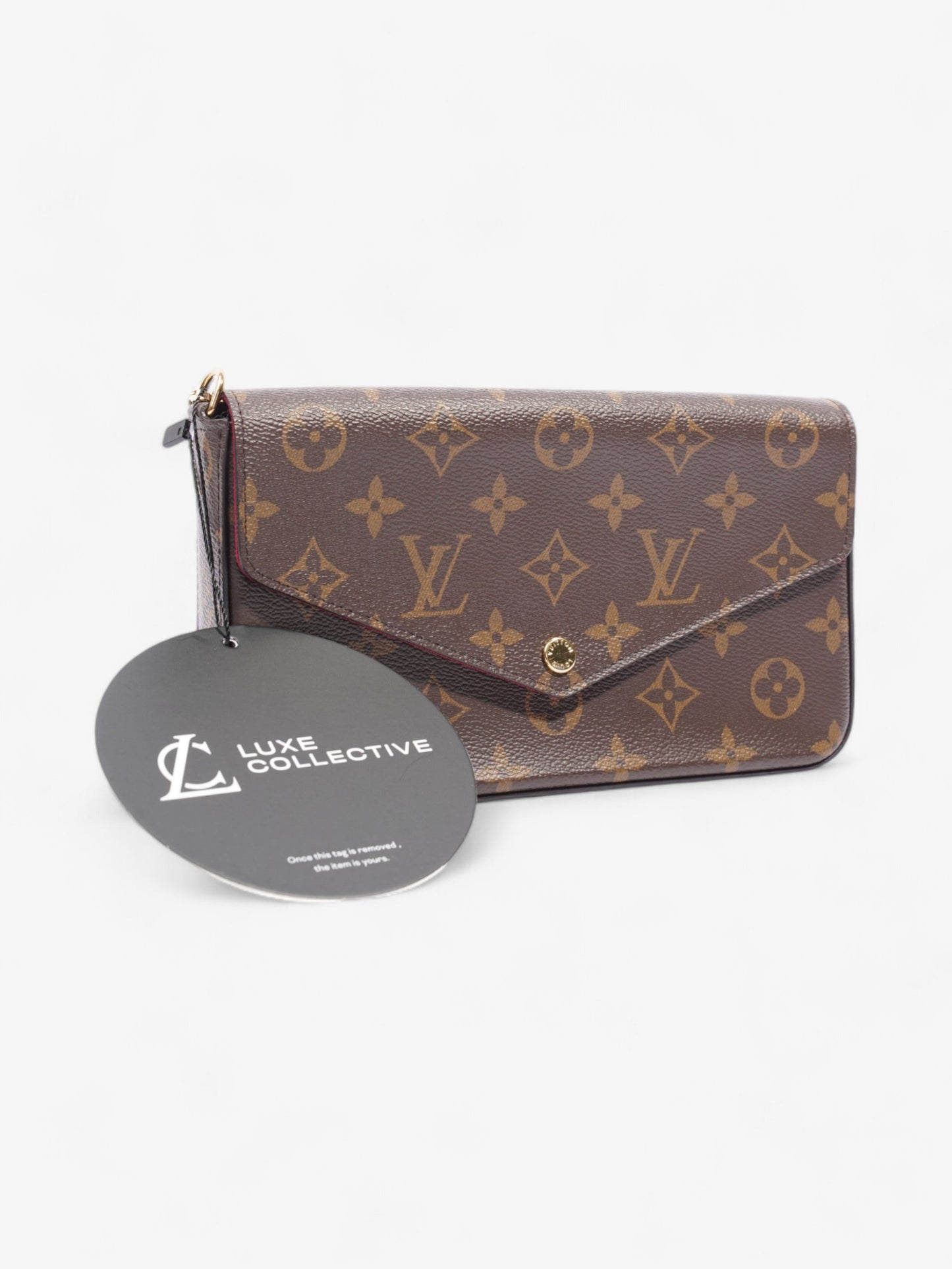 Louis Vuitton Pochette Felicie Monogram Coated Canvas