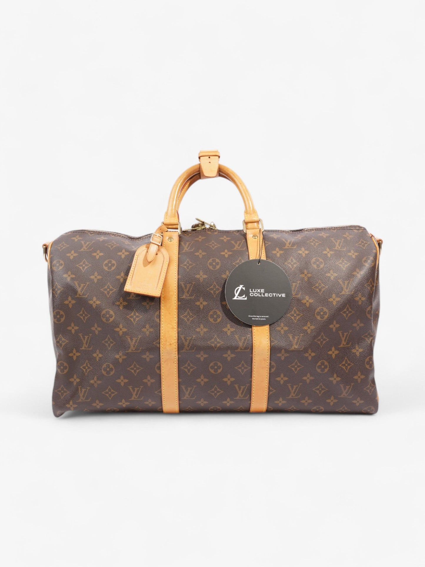 Louis Vuitton Keepall Bandouliere Monogram Coated Canvas 50