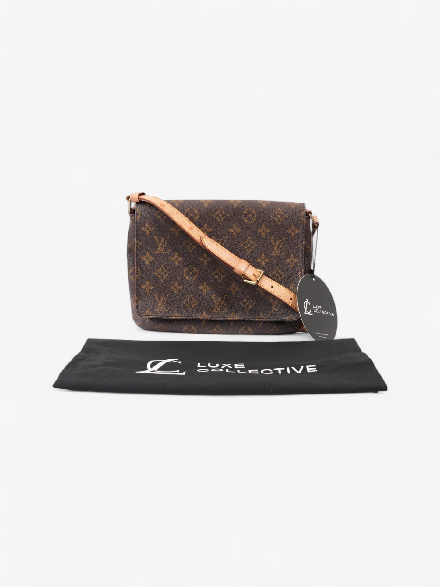 Louis Vuitton Musette Tango Monogram Coated Canvas