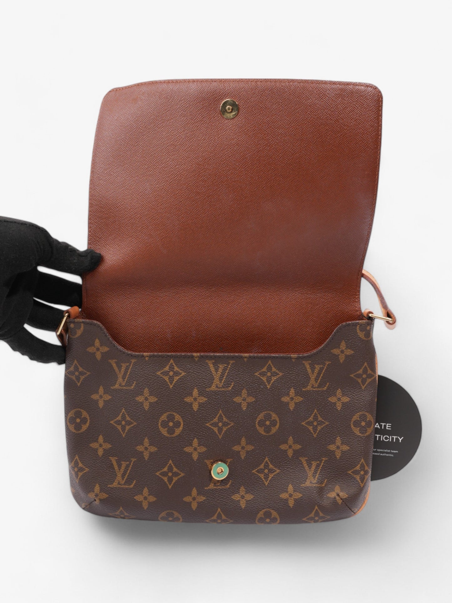 Louis Vuitton Musette Tango Monogram Coated Canvas