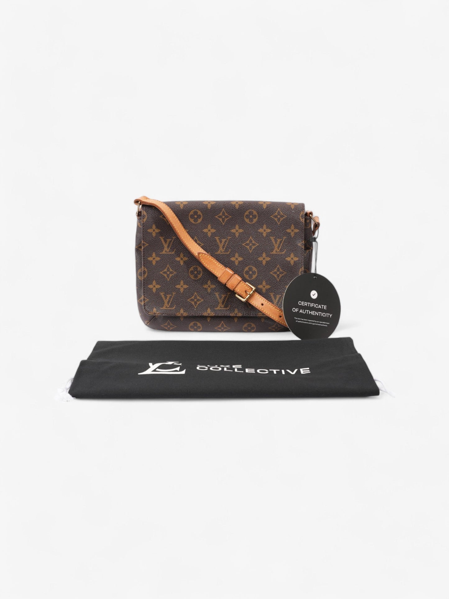 Louis Vuitton Musette Tango Monogram Coated Canvas