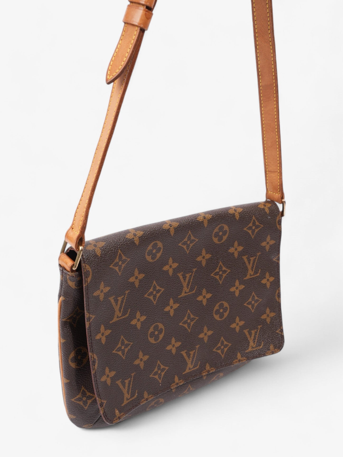 Louis Vuitton Musette Tango Monogram Coated Canvas