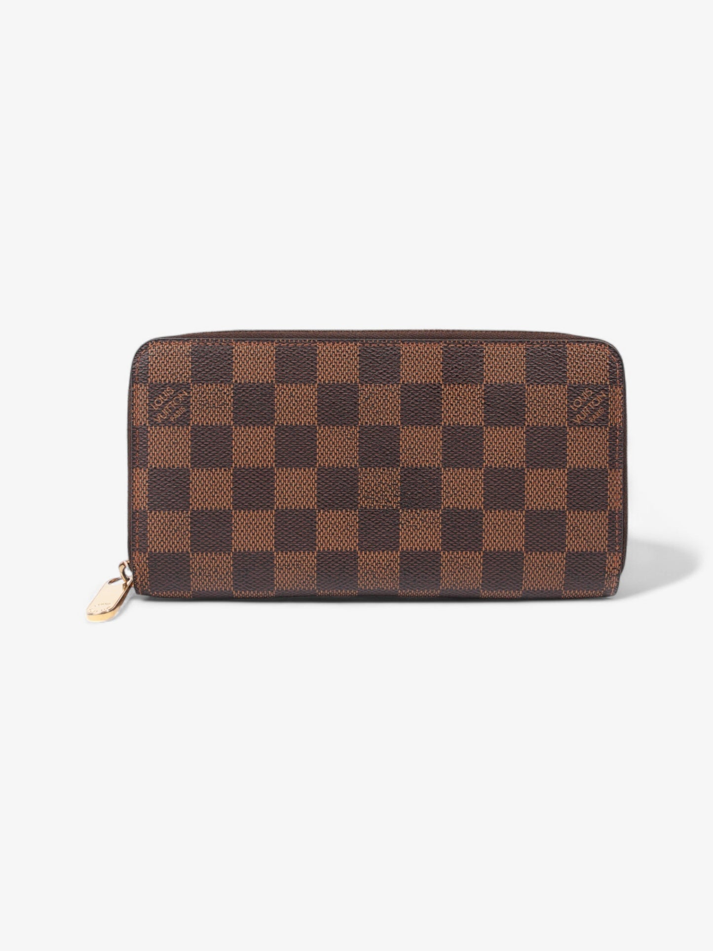 Louis Vuitton Zippy Wallet Damier Ebene Coated Canvas
