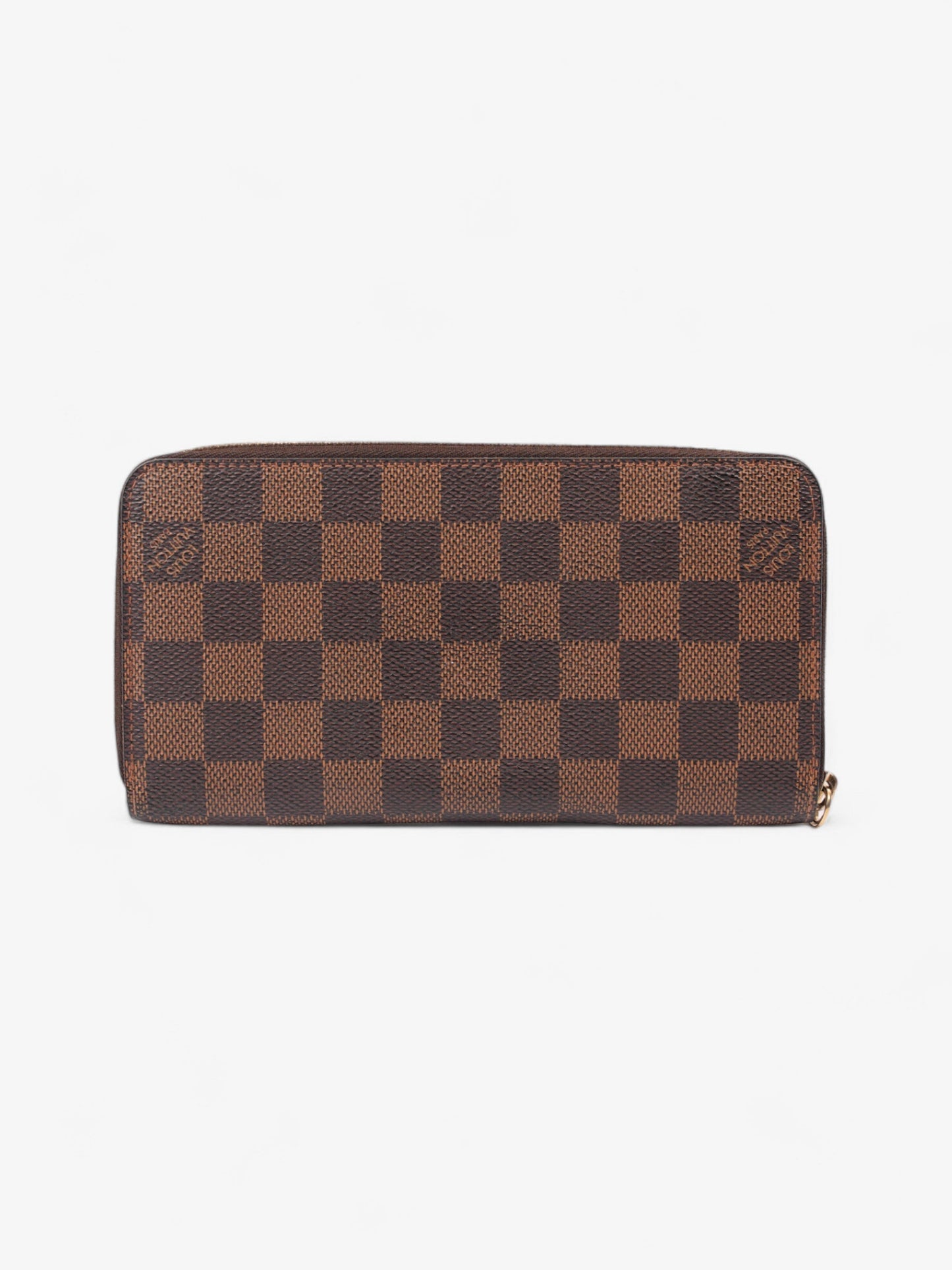 Louis Vuitton Zippy Wallet Damier Ebene Coated Canvas